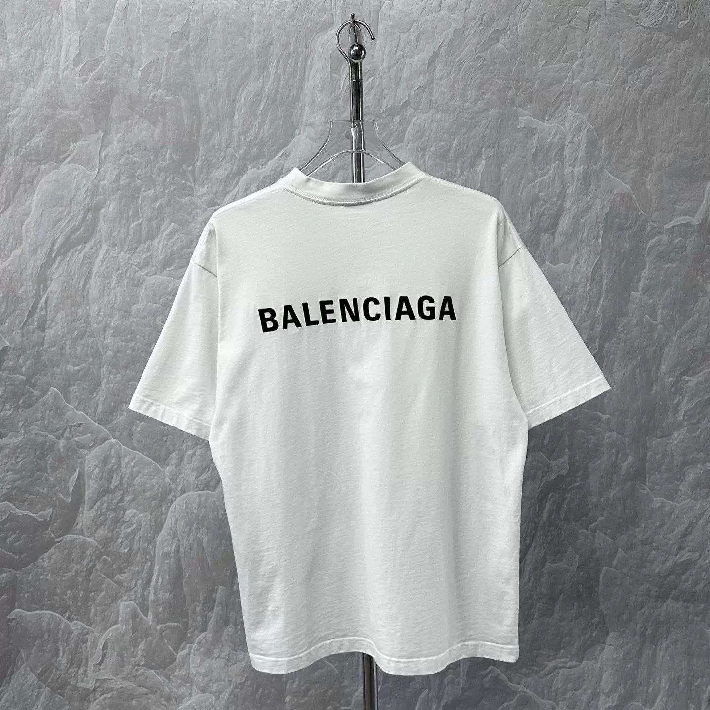 Balenciaga Balenciaga Logo Embroidered T-Shirt S Size US S / EU 44-46 / 1 - 5 Thumbnail
