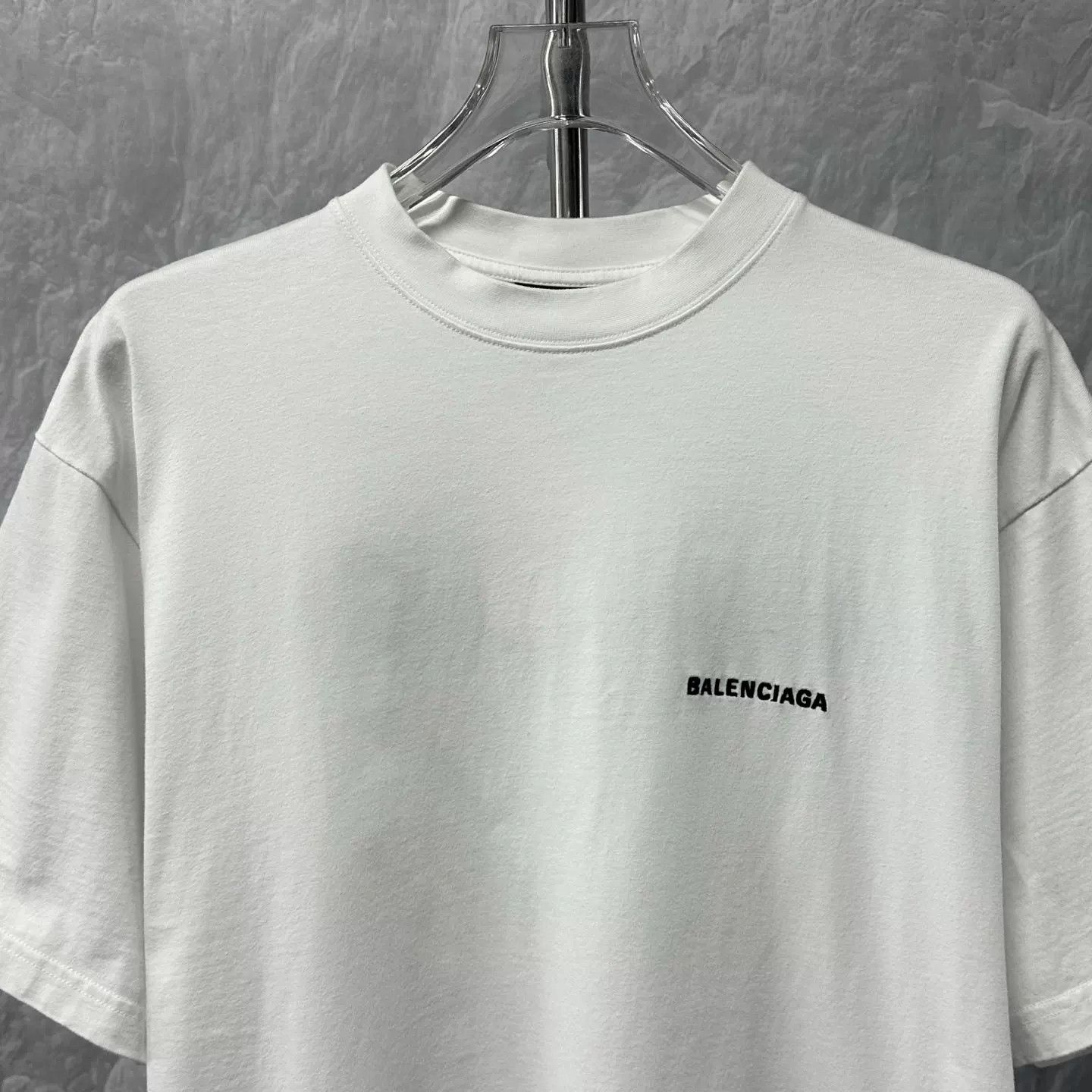 Balenciaga Balenciaga Logo Embroidered T-Shirt S Size US S / EU 44-46 / 1 - 3 Thumbnail