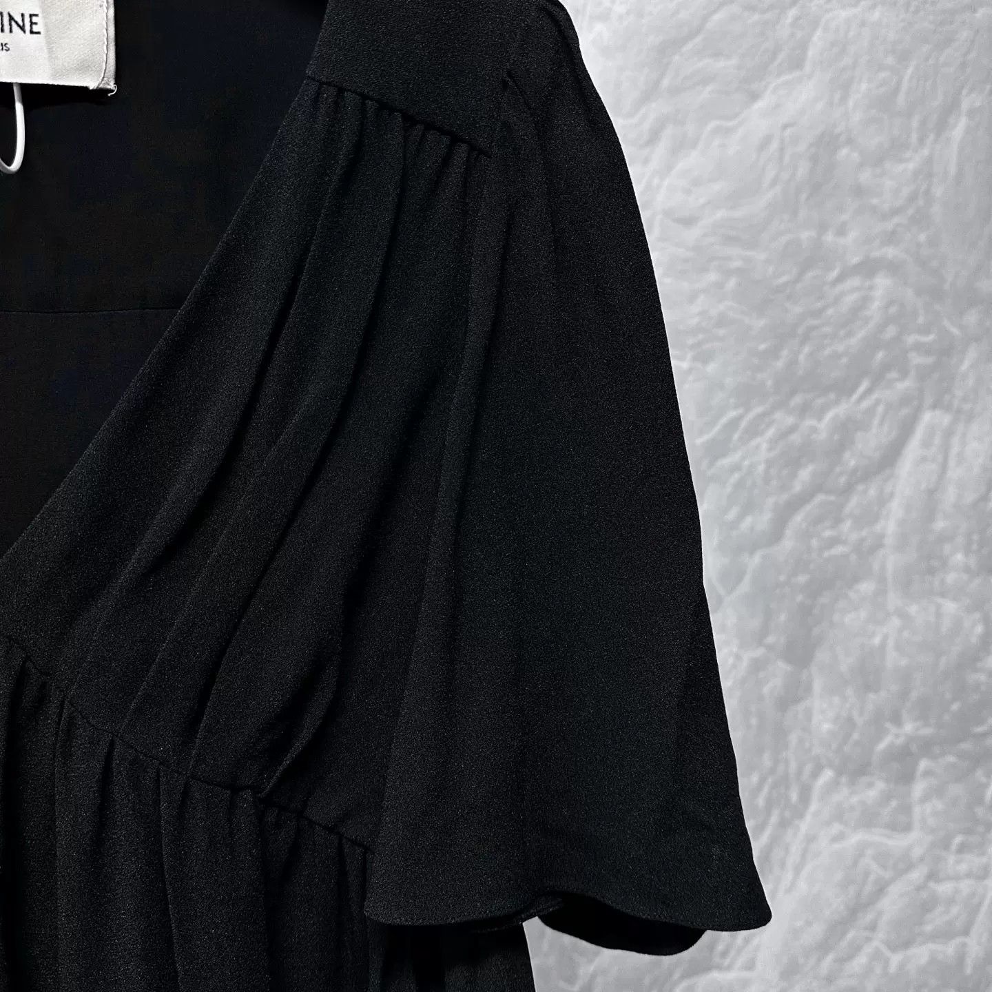 Celine Celine V-Neck Mini Dress Size 36 Size XS / US 0-2 / IT 36-38 - 4 Thumbnail