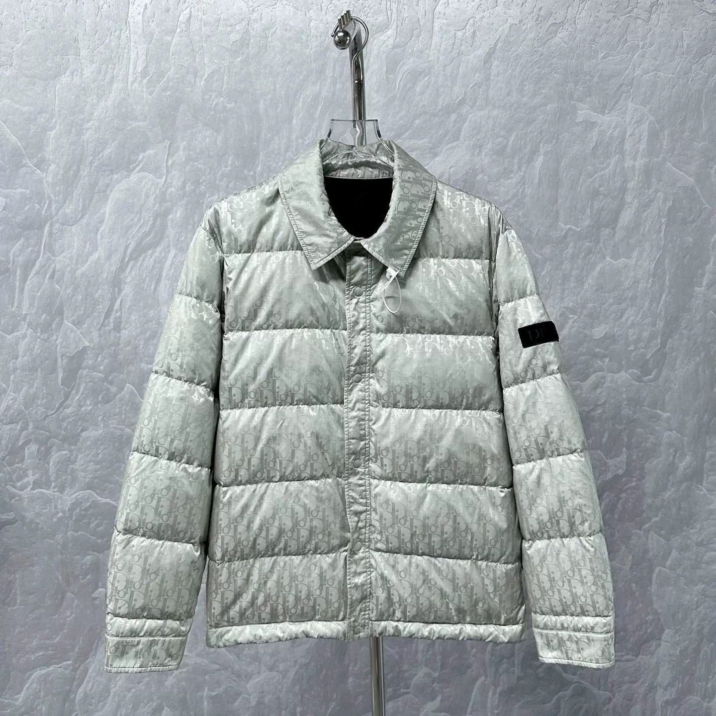 Dior Dior Oblique Monogram Puffer Jacket Size 52 Size US L / EU 52-54 / 3 - 2 Thumbnail