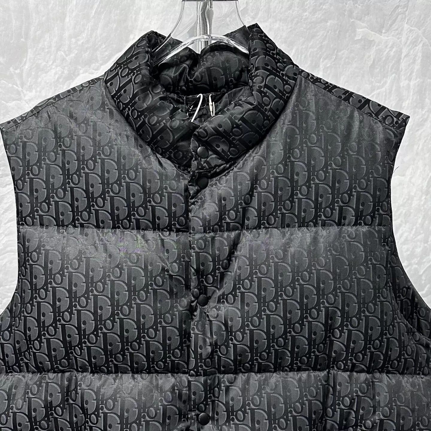 Dior Dior Oblique Jacquard Puffer Vest Size 56 Size US XL / EU 56 / 4 - 3 Thumbnail