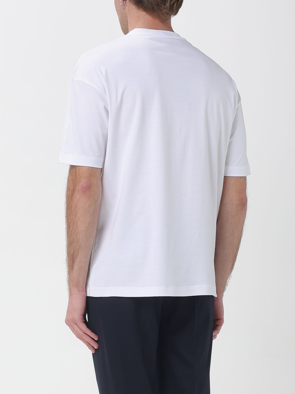 Giorgio Armani Giorgio Armani T-Shirt Men White Size US M / EU 48-50 / 2 - 3 Thumbnail