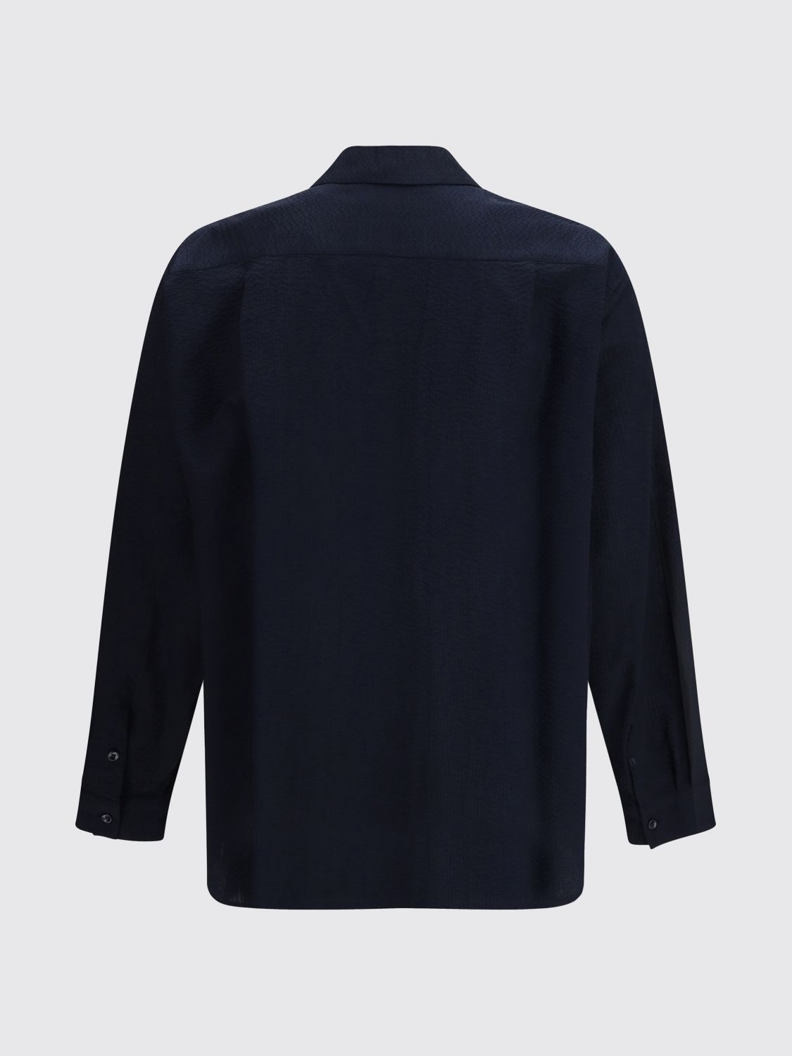 Giorgio Armani Giorgio Armani Shirt Men Blue Size US L / EU 52-54 / 3 - 3 Thumbnail
