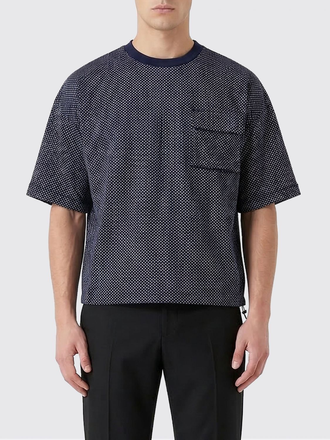 Giorgio Armani Giorgio Armani Sweater Men Navy Size US L / EU 52-54 / 3 - 2 Thumbnail