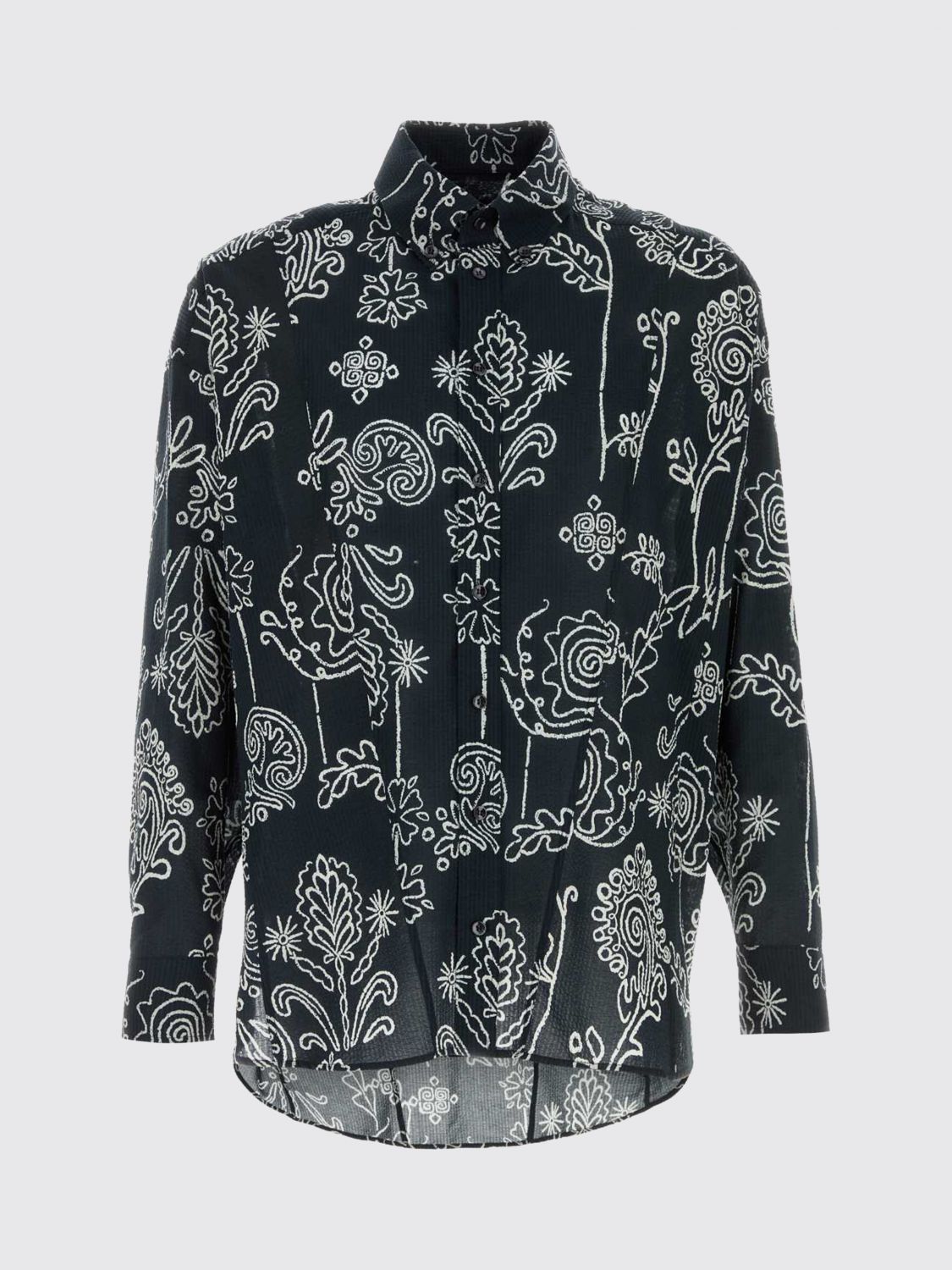 Giorgio Armani Giorgio Armani Shirt Men White Size US S / EU 44-46 / 1 - 2 Thumbnail
