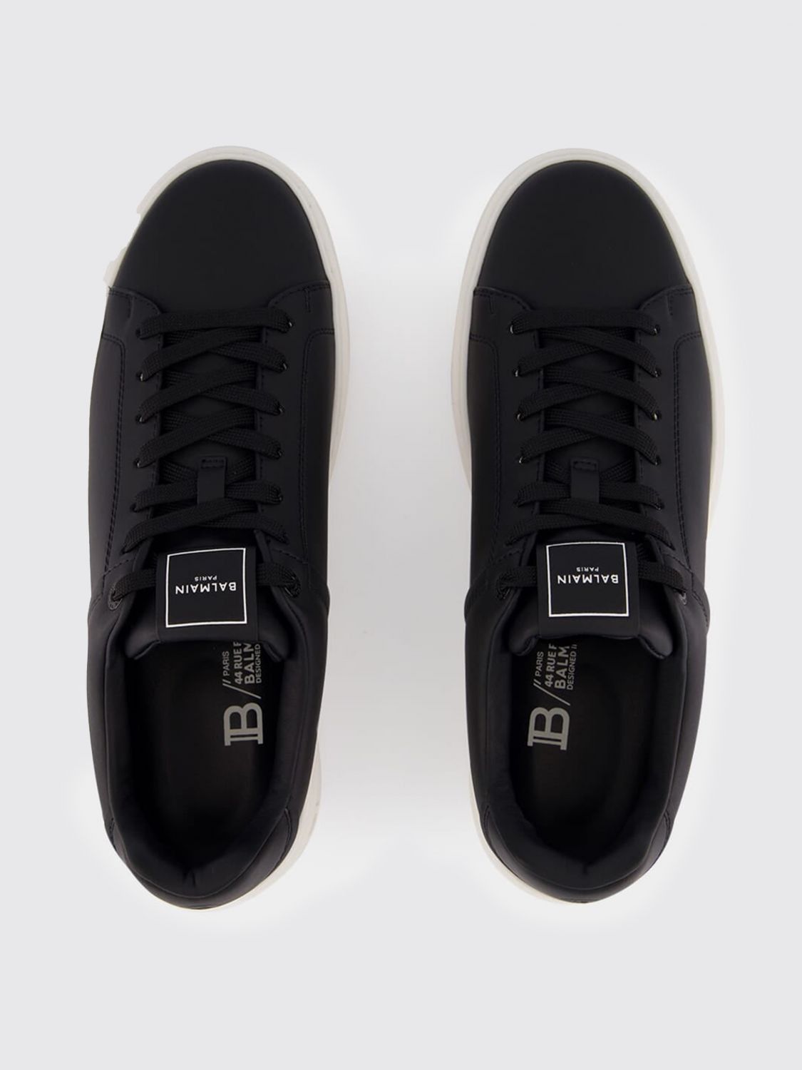 Balmain Balmain Sneakers Men Black Size US 7 / EU 40 - 3 Thumbnail