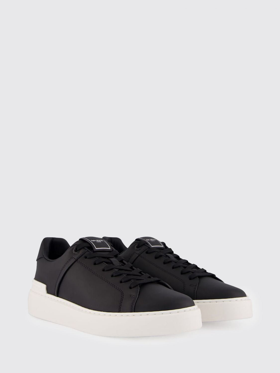 Balmain Balmain Sneakers Men Black Size US 9 / EU 42 - 2 Thumbnail