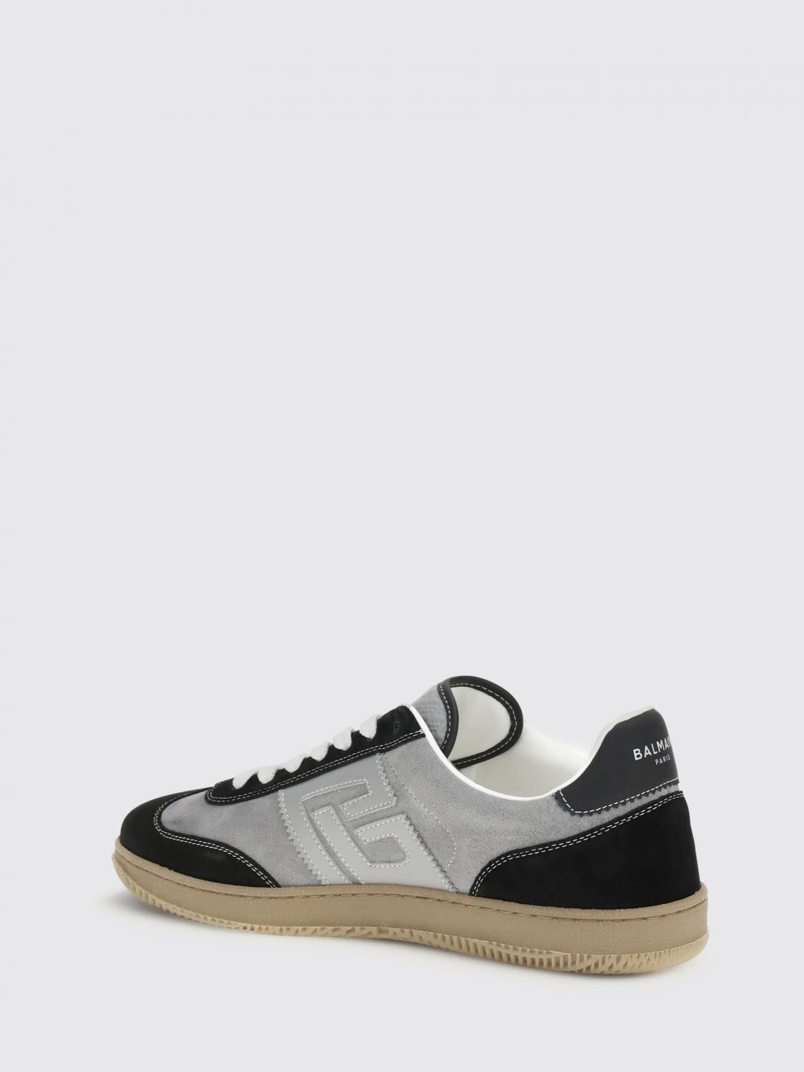 Balmain Balmain Sneakers Men Grey Size US 7 / EU 40 - 3 Thumbnail
