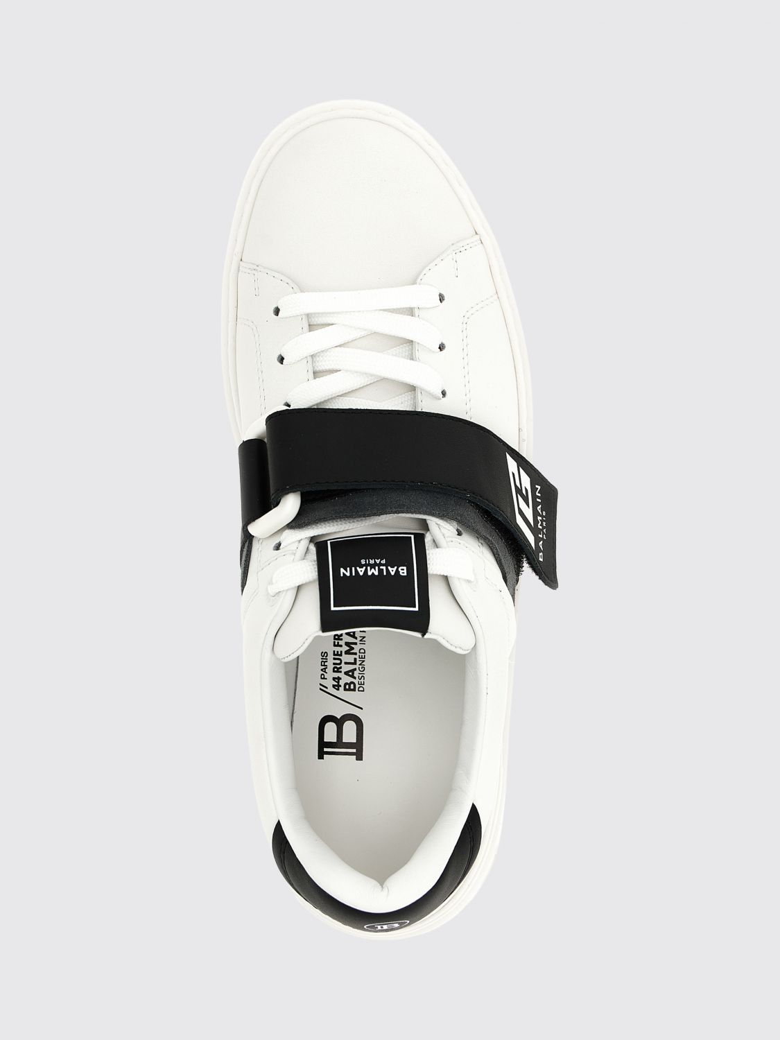 Balmain Balmain Sneakers Men White Size US 8 / EU 41 - 4 Thumbnail