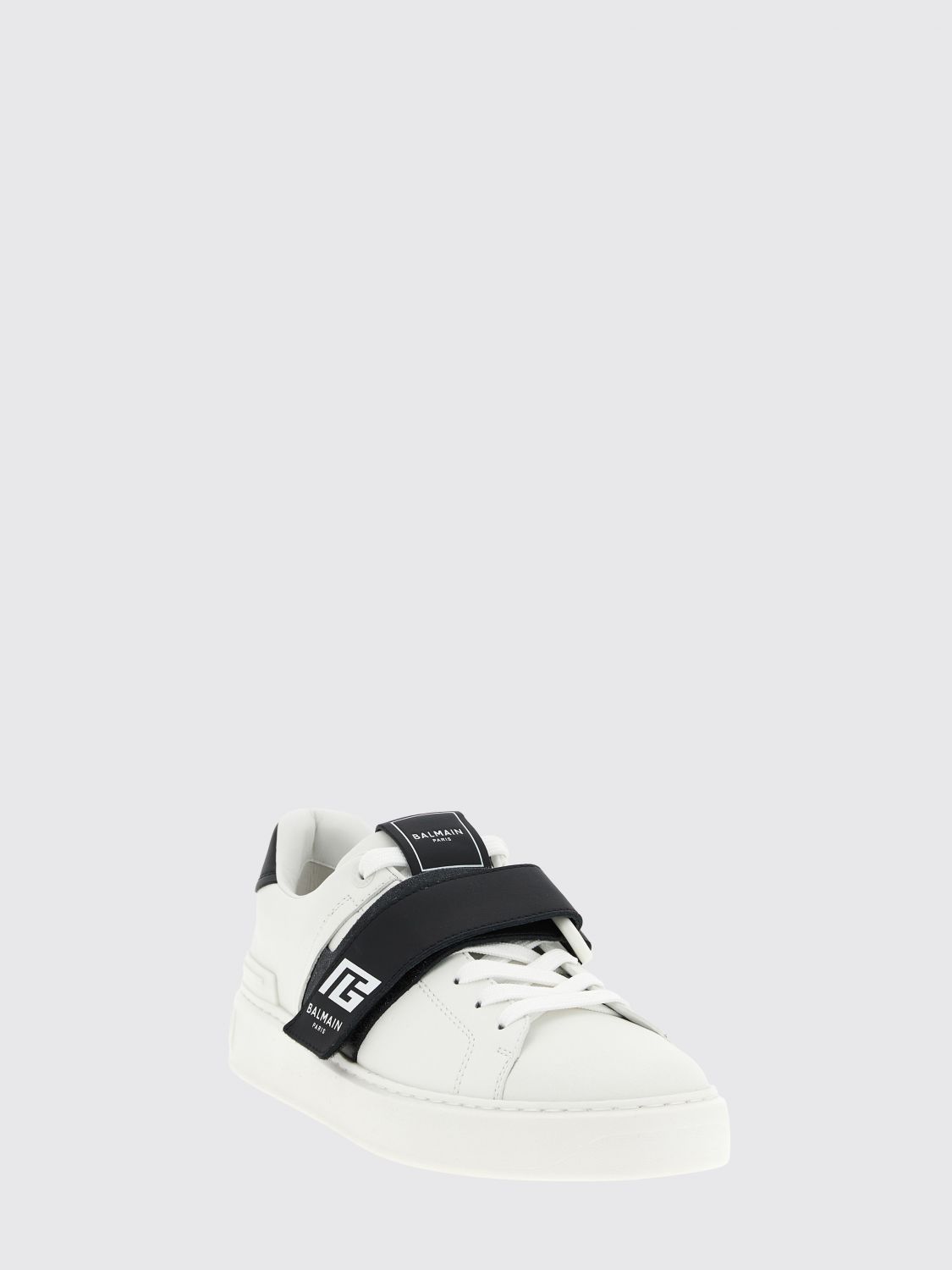 Balmain Balmain Sneakers Men White Size US 8 / EU 41 - 2 Thumbnail