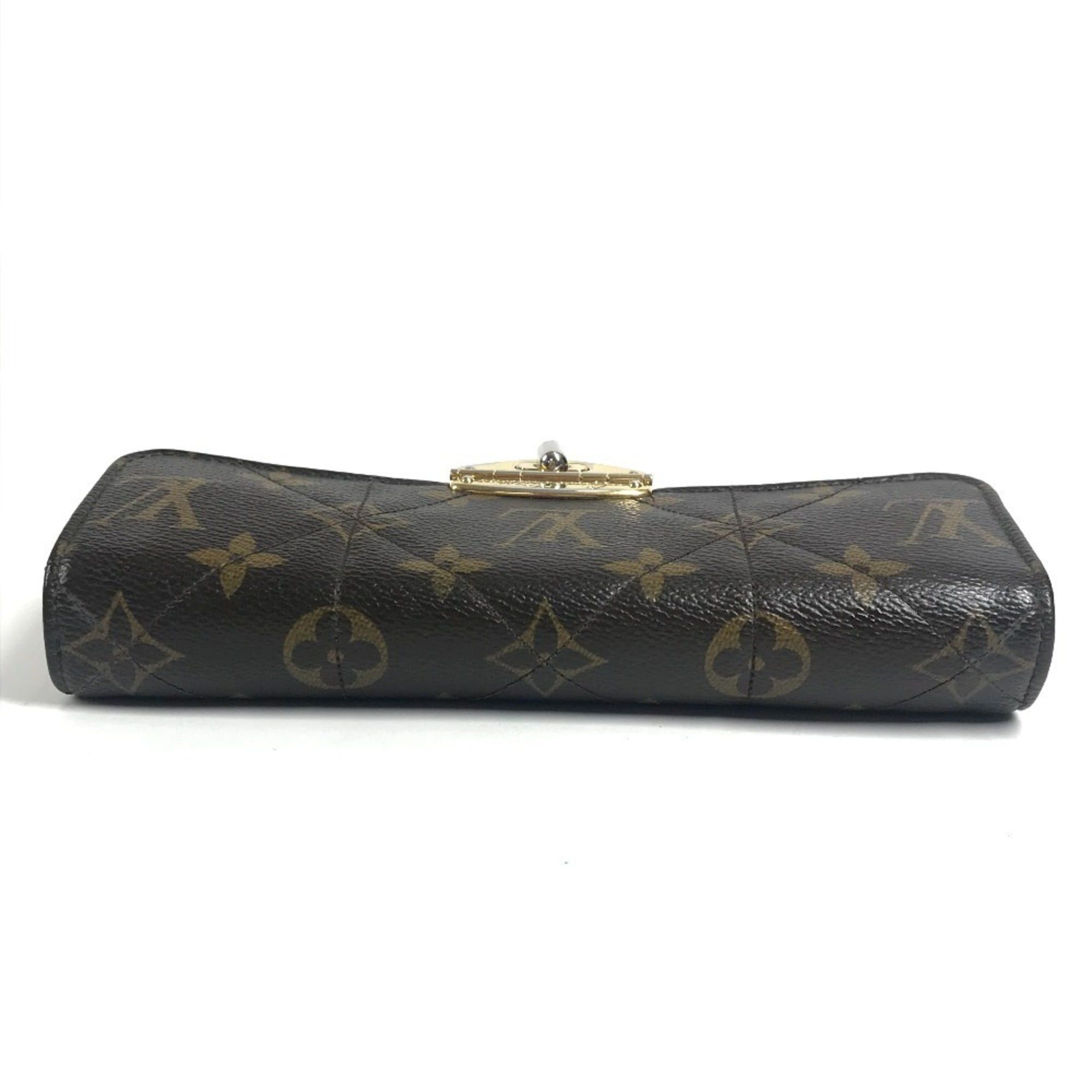 Louis Vuitton LOUIS VUITTON M66556 Monogram Etoile Portefeuille Sarah Long Wallet Flap Canvas Men's Women's Brown Size ONE SIZE - 6 Thumbnail