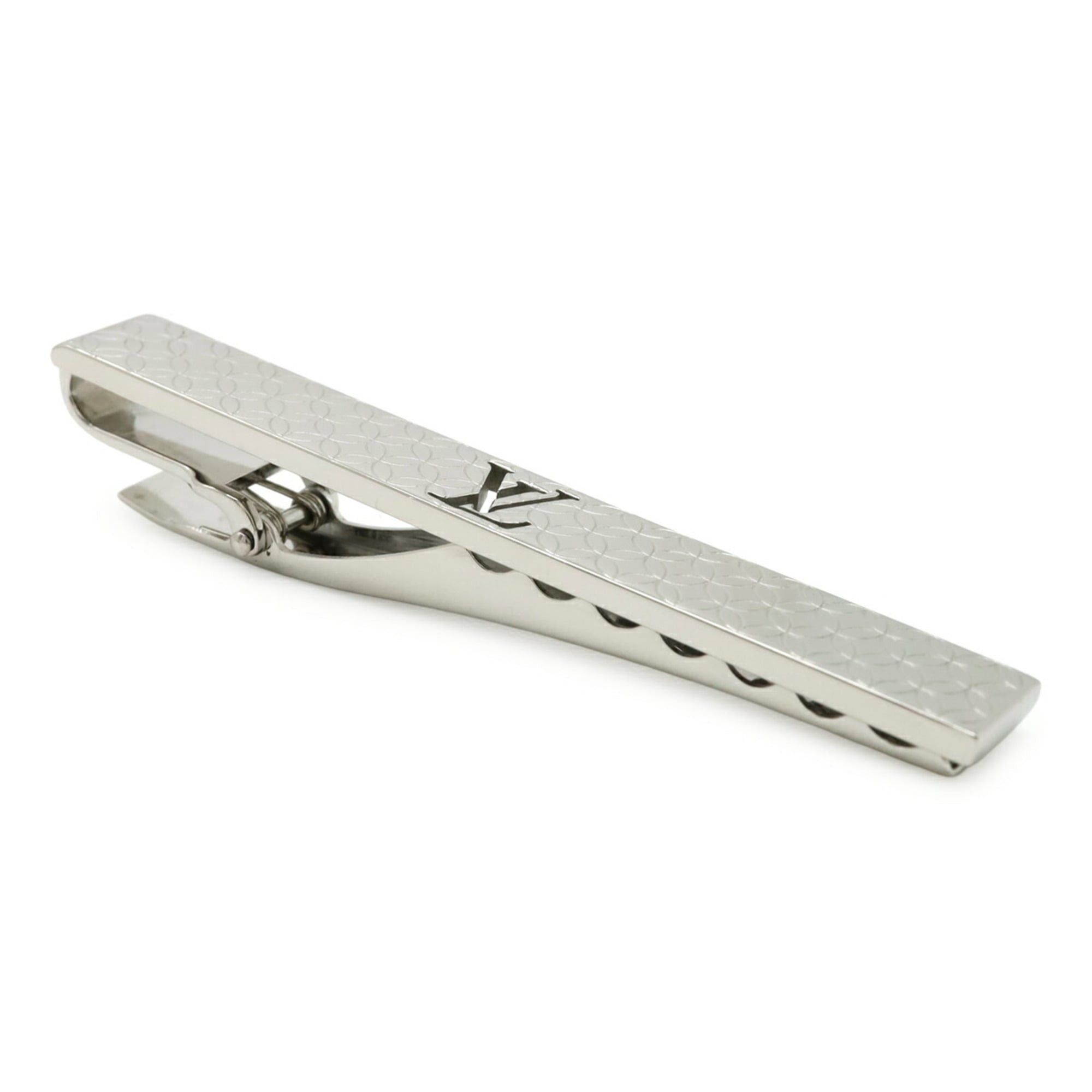 Louis Vuitton Louis Vuitton Pins Cravat Champs-Élysées Tie Pin Bar Clip Silver M65042 Size ONE SIZE - 3 Thumbnail