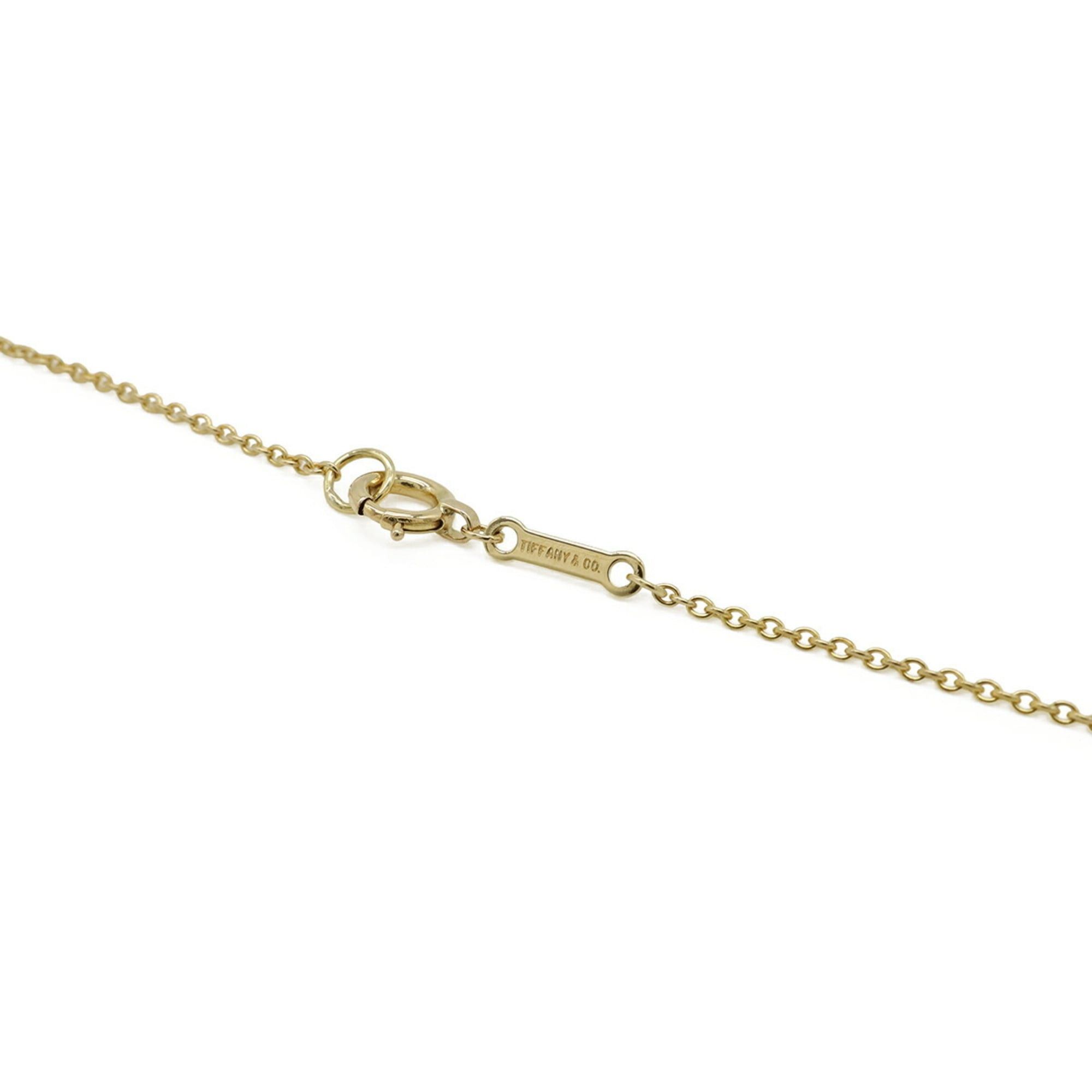 Tiffany & Co. TIFFANY&Co. Tiffany & Co. Elsa Peretti Heart Necklace Pendant 18KYG 750YG Yellow Gold Size ONE SIZE - 6 Thumbnail