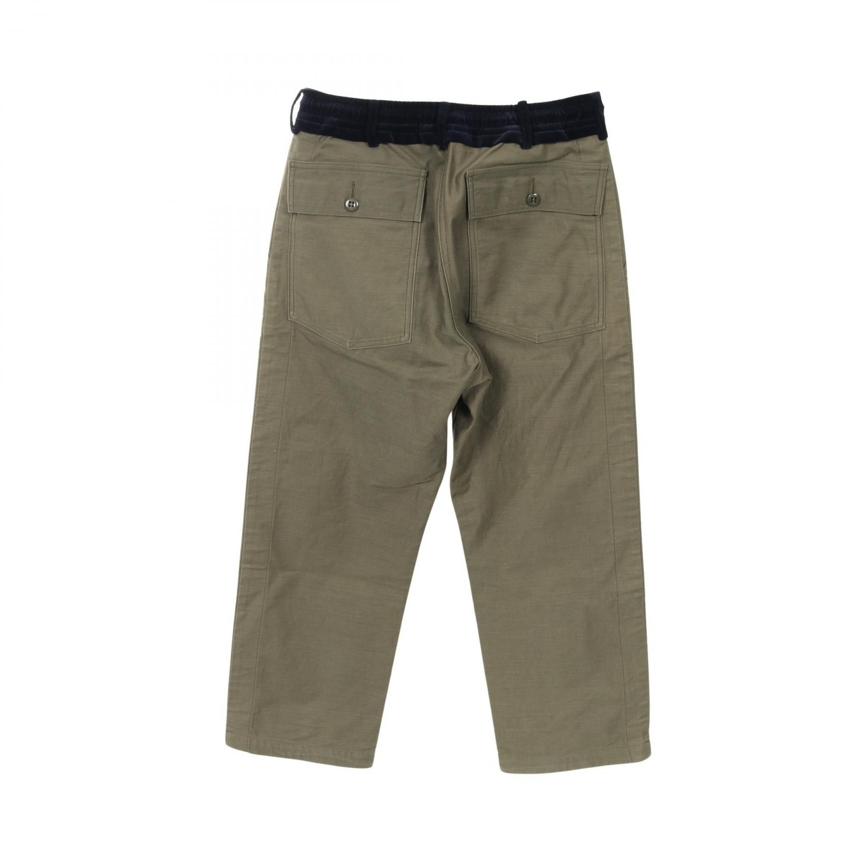 Sacai Sacai Sacai sacai × WTAPS WMILL-TROUSER 02 cotton trousers Textile Pants DUTY FREE for USA Size ONE SIZE - 2 Thumbnail