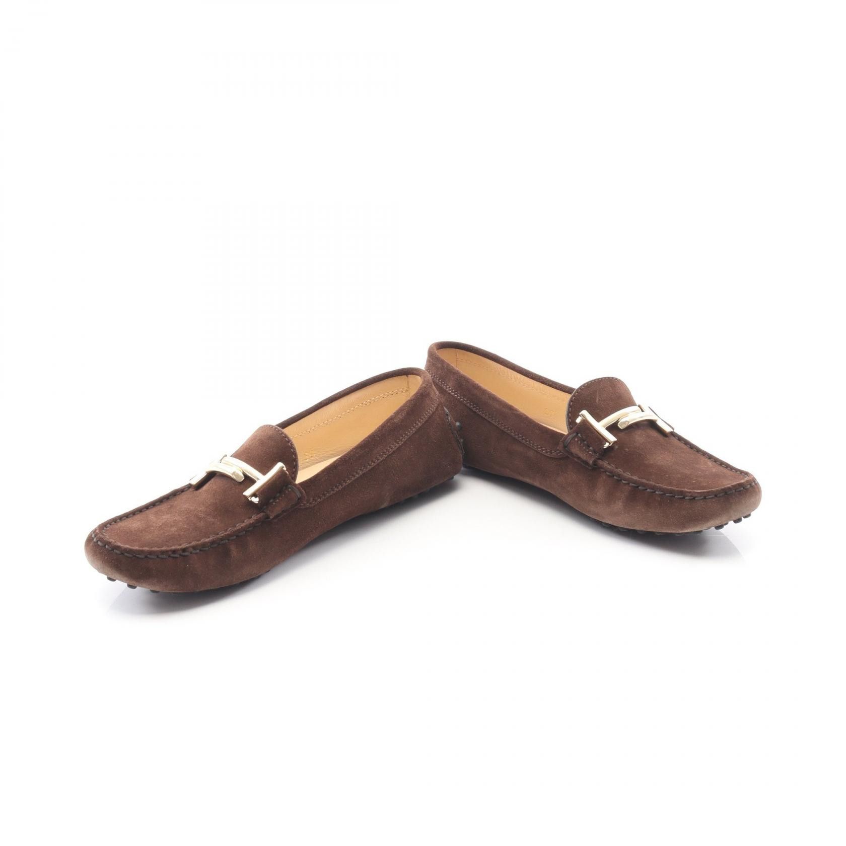 Tod's Tod's Tod's Double T Suede Casual Shoes Leather Shoes DUTY FREE for USA Size ONE SIZE - 3 Thumbnail