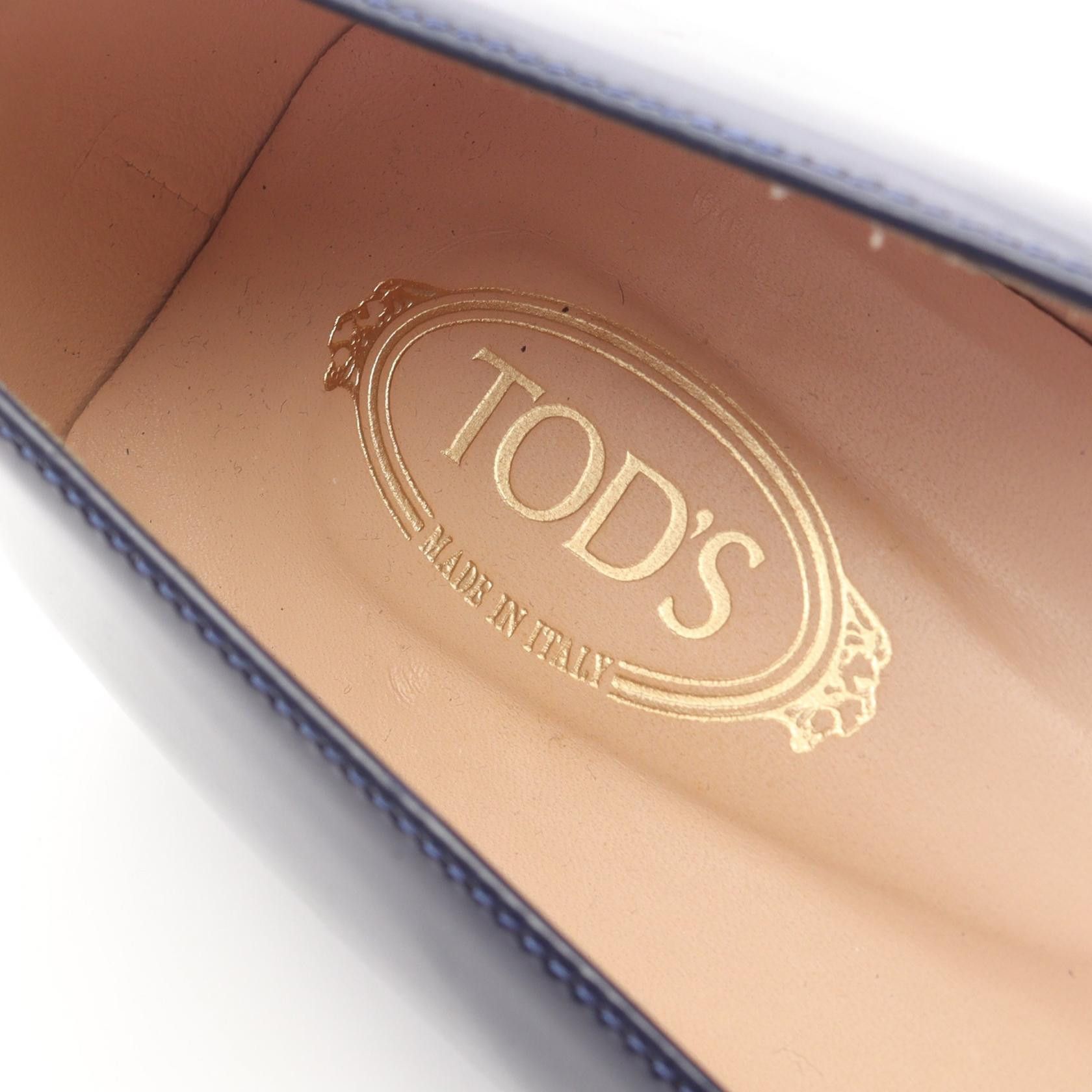 Tod's Tod's TOD'S Patent Leather Pumps Leather Shoes DUTY FREE for USA Size ONE SIZE - 5 Thumbnail