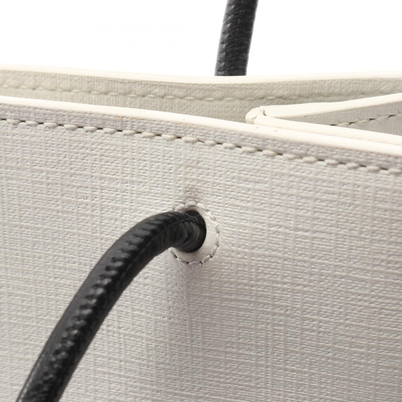 Balenciaga Balenciaga Balenciaga Shopping Tote PVC Coated Canvas Leather Handbag Plastic / Synthetic Handbag 597858 DUTY FREE for USA Size ONE SIZE - 7 Thumbnail