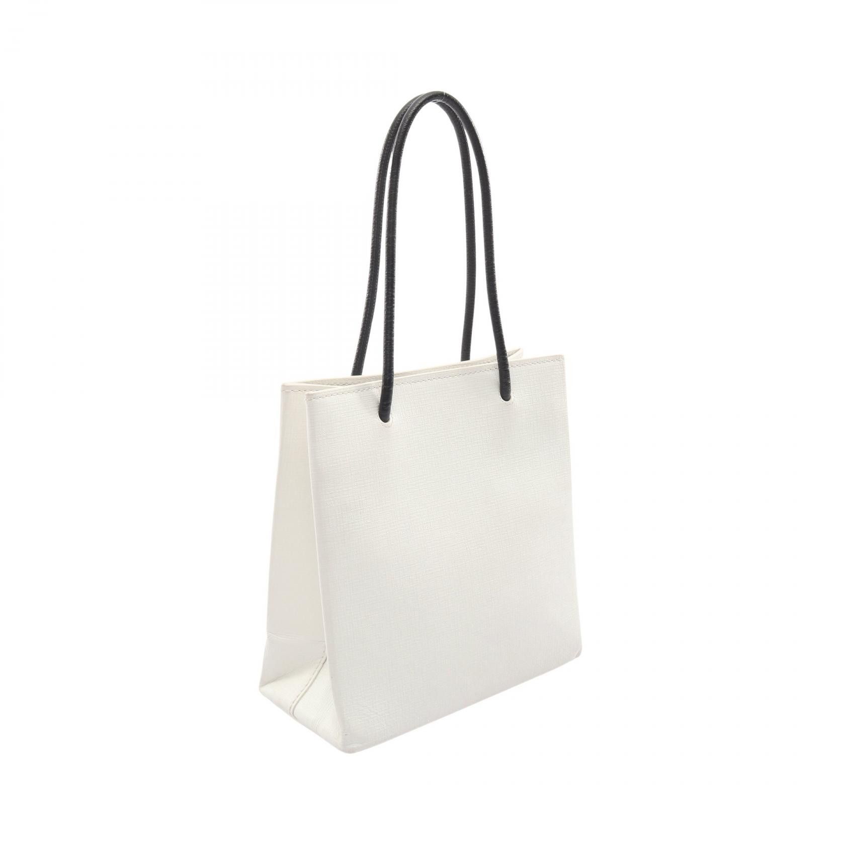 Balenciaga Balenciaga Balenciaga Shopping Tote PVC Coated Canvas Leather Handbag Plastic / Synthetic Handbag 597858 DUTY FREE for USA Size ONE SIZE - 2 Thumbnail
