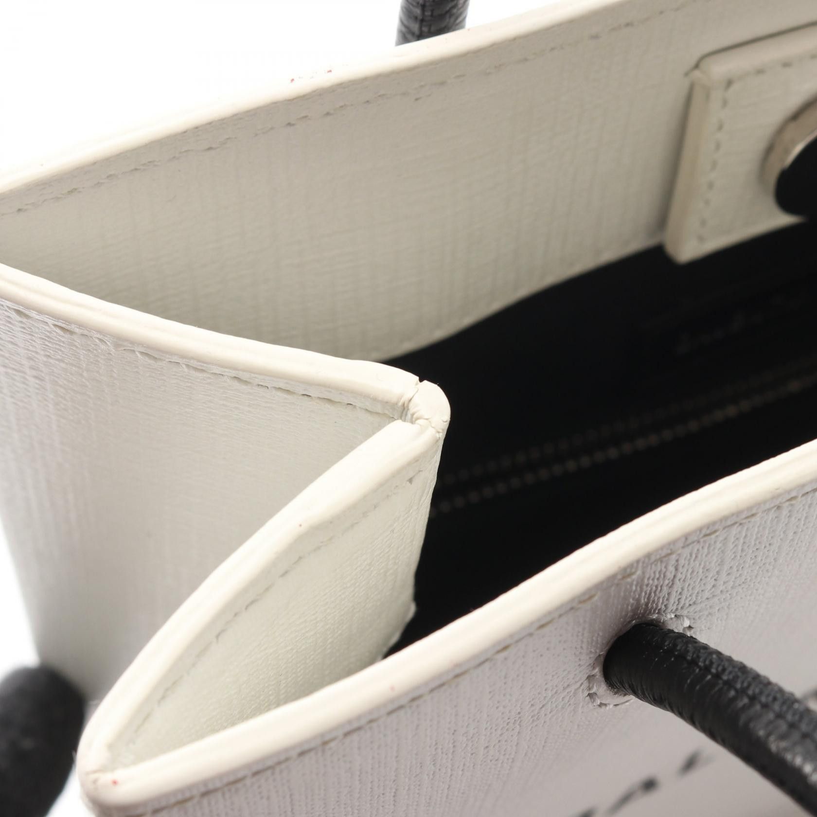 Balenciaga Balenciaga Balenciaga Shopping Tote PVC Coated Canvas Leather Handbag Plastic / Synthetic Handbag 597858 DUTY FREE for USA Size ONE SIZE - 8 Thumbnail