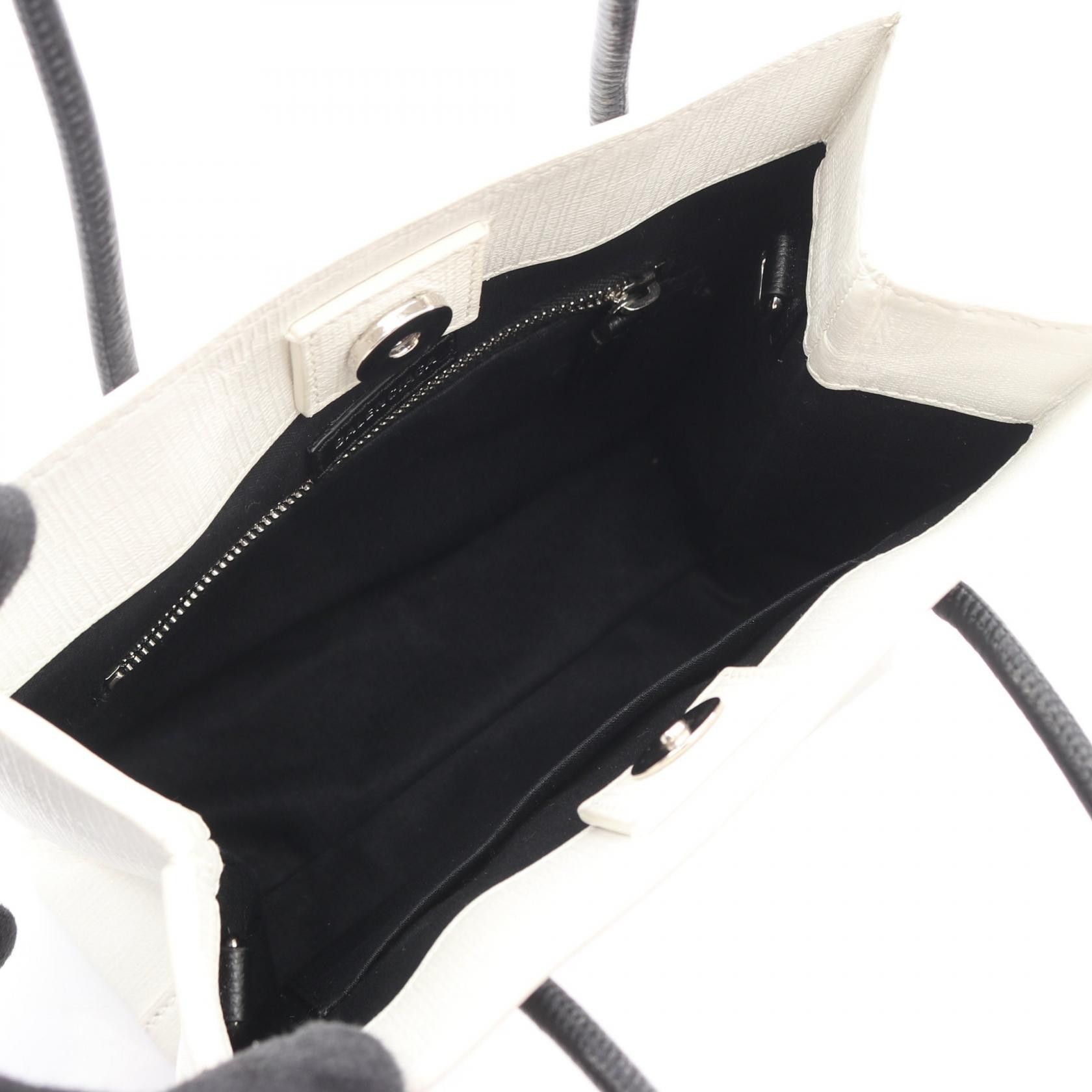 Balenciaga Balenciaga Balenciaga Shopping Tote PVC Coated Canvas Leather Handbag Plastic / Synthetic Handbag 597858 DUTY FREE for USA Size ONE SIZE - 3 Thumbnail