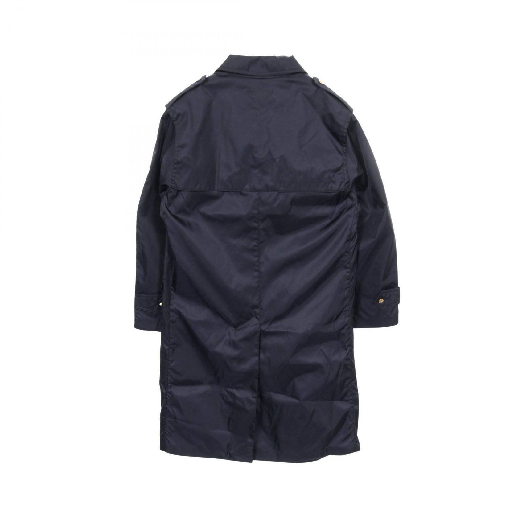 Prada Prada Prada Re-Nylon Trench Coat Textile Outerwear SGC671 DUTY FREE for USA Size ONE SIZE - 2 Thumbnail