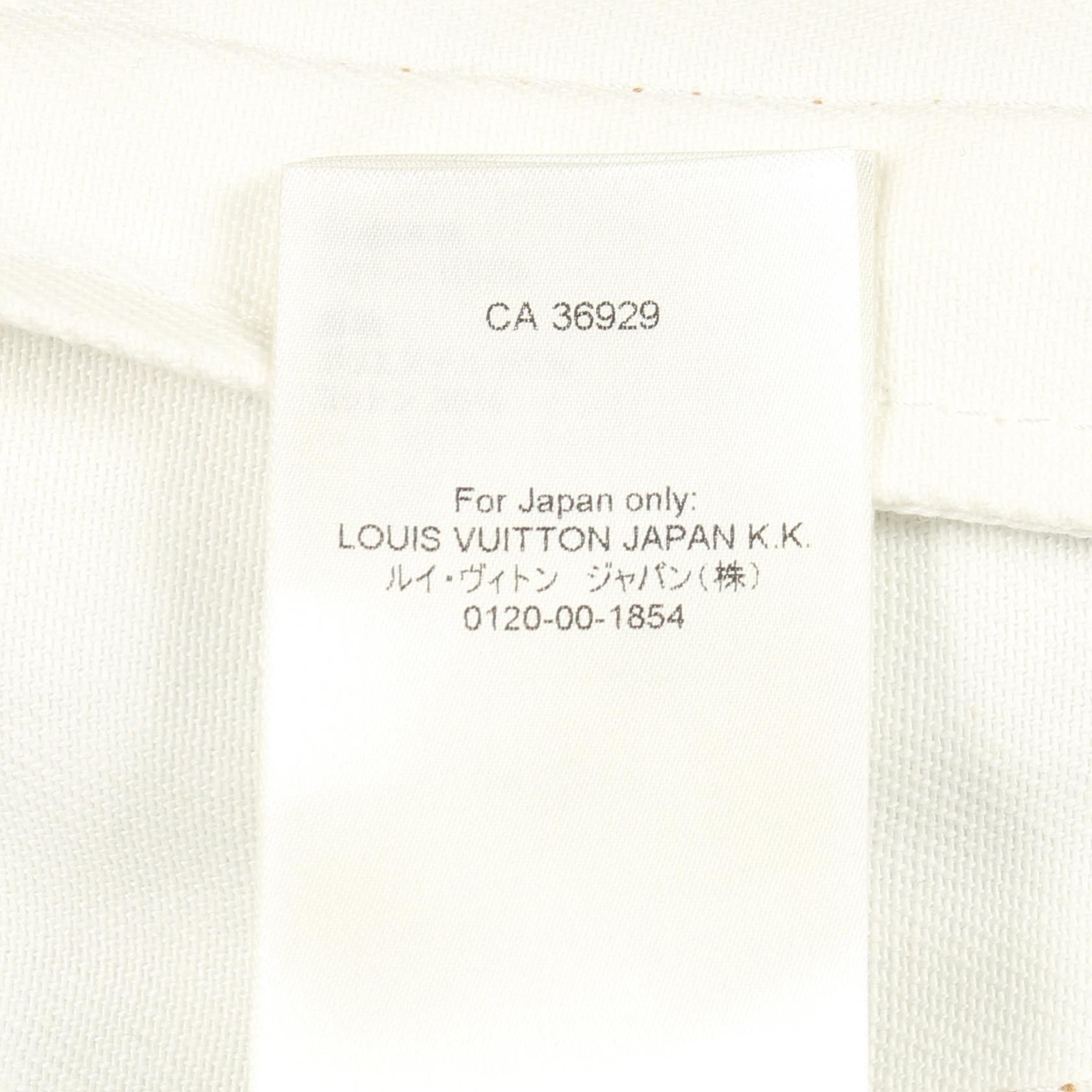 Louis Vuitton Louis Vuitton Louis Vuitton LV Spray Cotton Denim Jacket Textile Outerwear DUTY FREE for USA Size ONE SIZE - 4 Thumbnail
