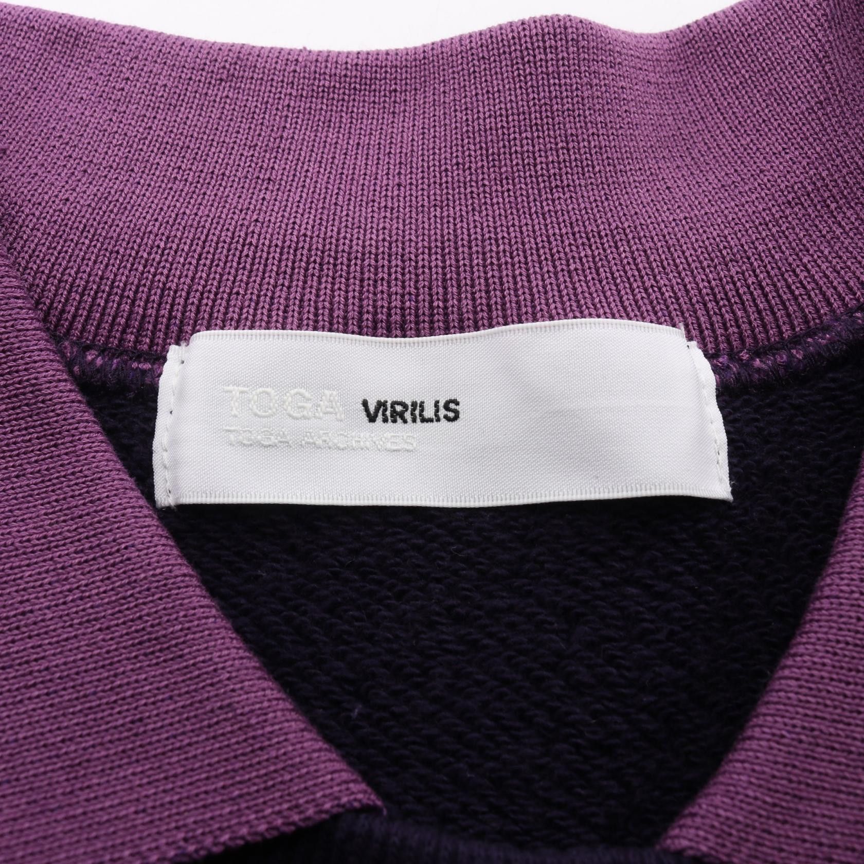 Other Other TOGA VIRILIS POLO COLLAR SWEATSHIRT Cotton Sweatshirt Textile Sweatshirts & Hoodies DUTY FREE for USA Size ONE SIZE - 3 Thumbnail