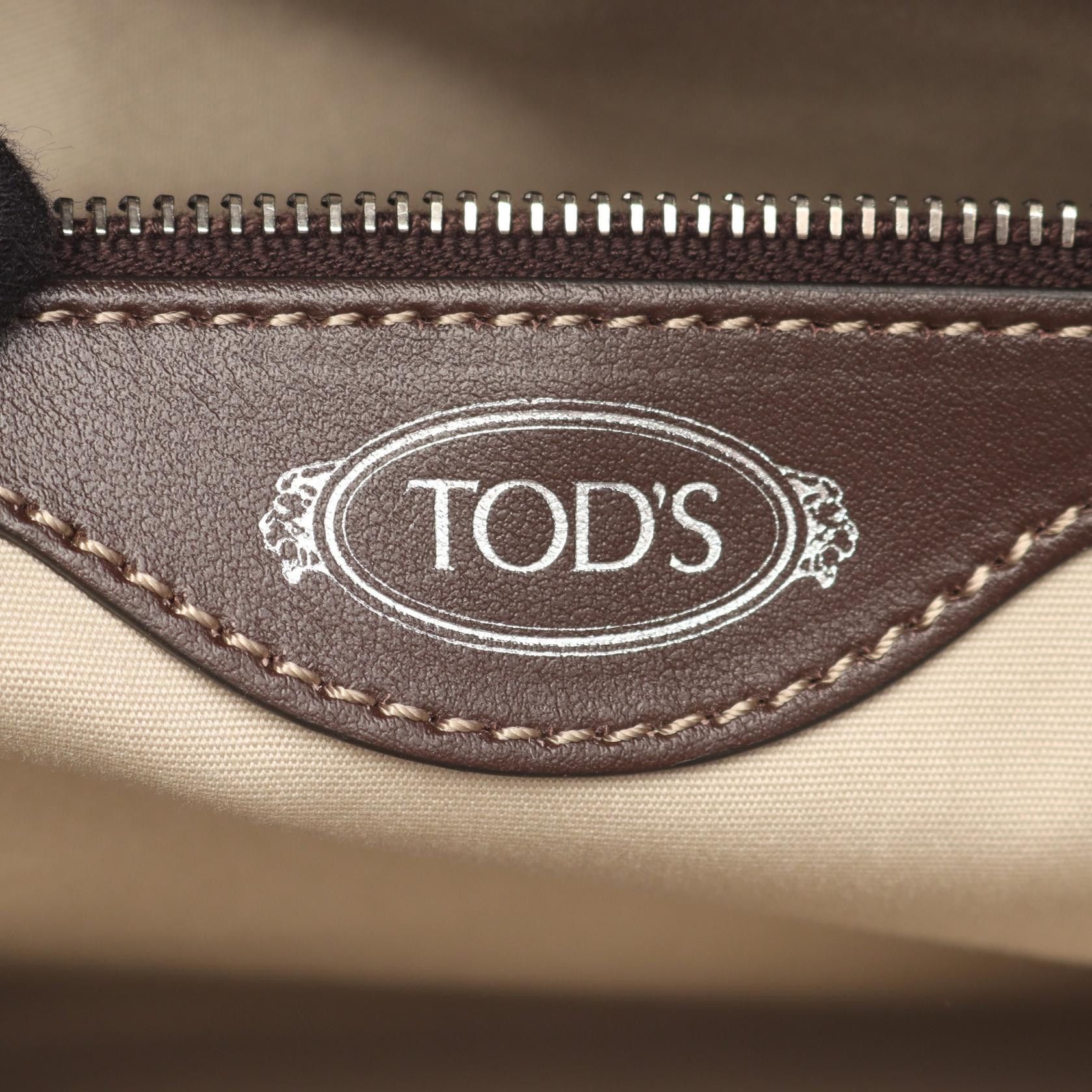 Tod's Tod's Tod's New Joy Leather Tote Bag Textile Tote Bag DUTY FREE for USA Size ONE SIZE - 5 Thumbnail
