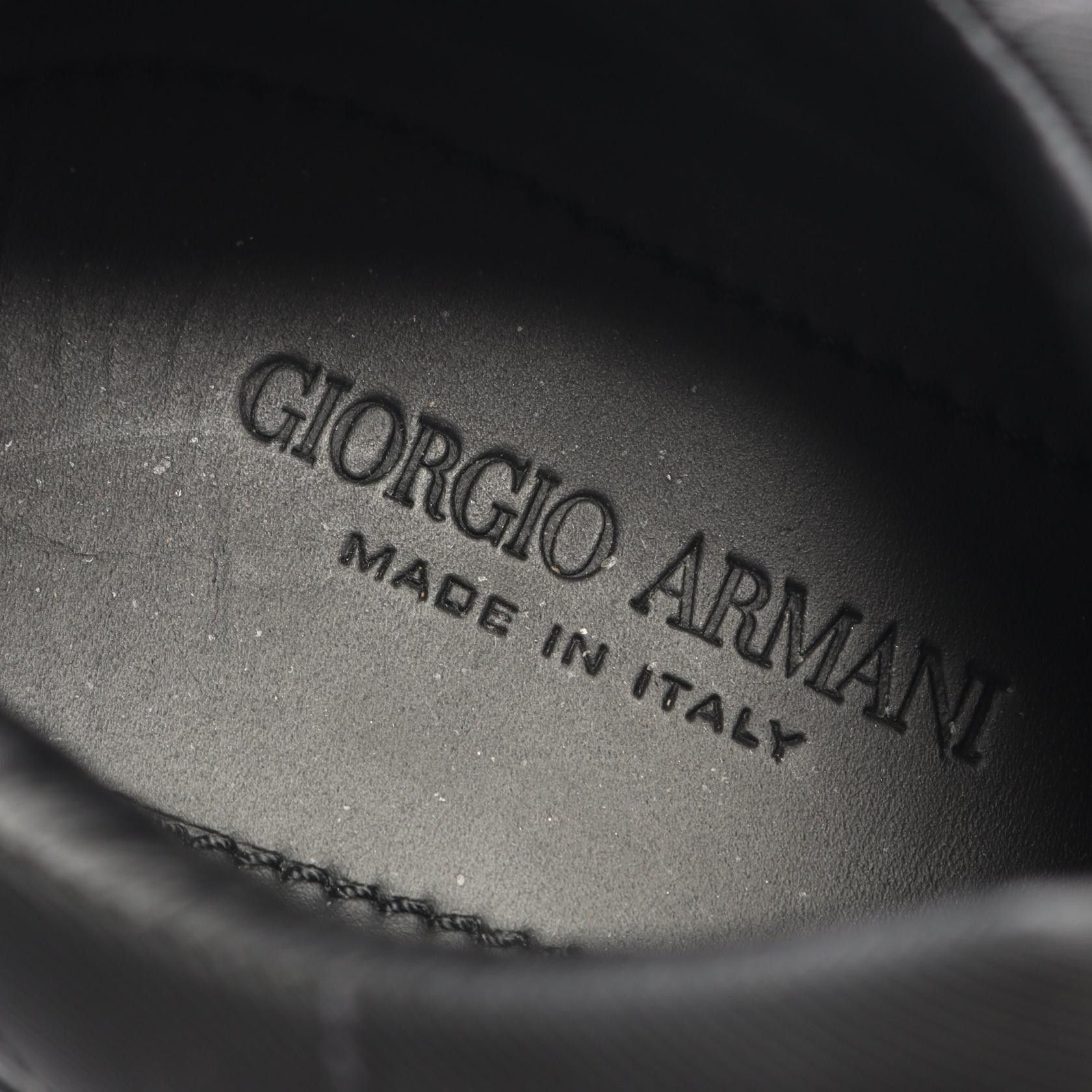 Giorgio Armani Giorgio Armani Giorgio Armani Leather Fabric Sneakers Leather Shoes X2C666 DUTY FREE for USA Size ONE SIZE - 5 Thumbnail