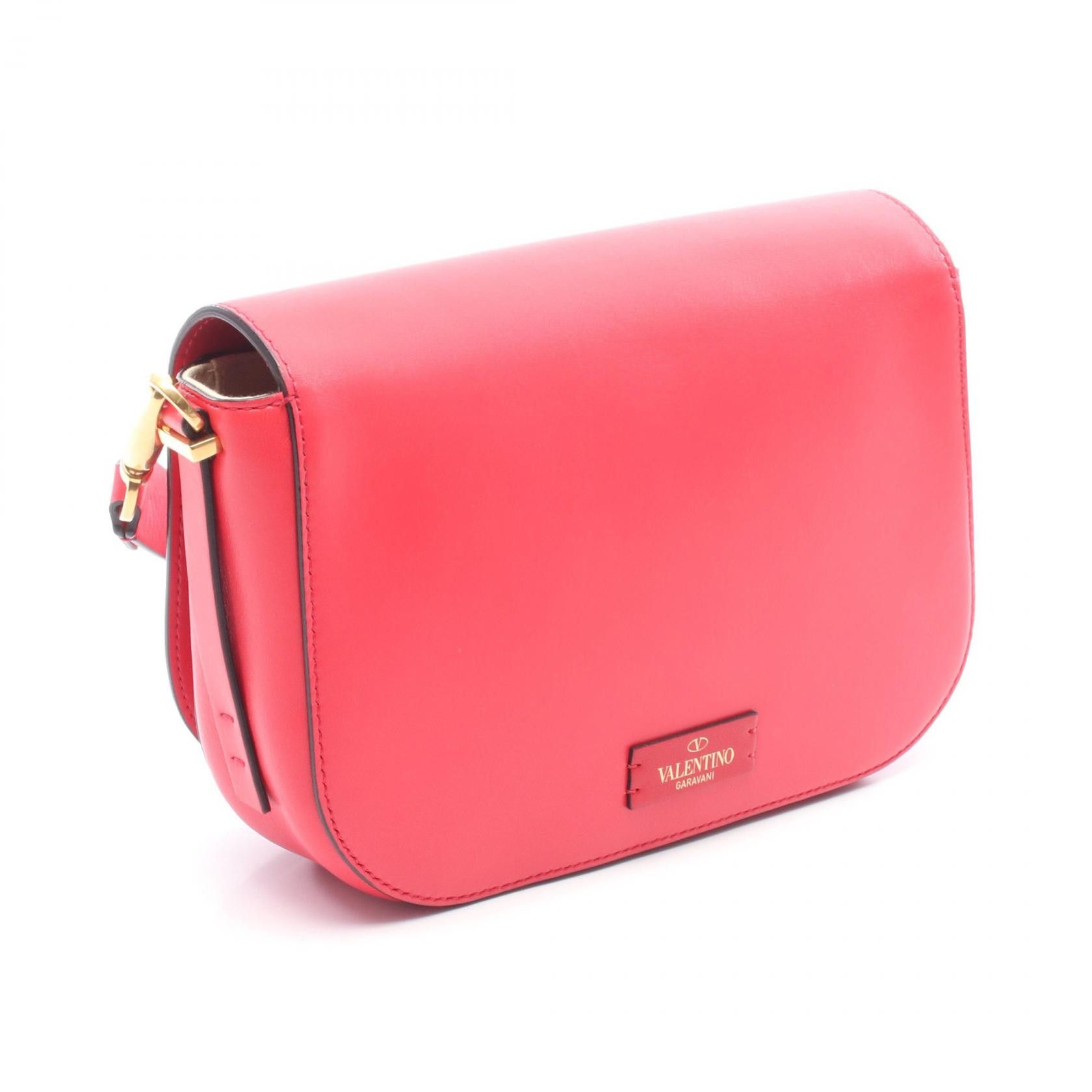 Valentino Valentino Valentino Garavani Walk Vlogo Leather Shoulder Bag Leather Shoulder Bag DUTY FREE for USA Size ONE SIZE - 2 Thumbnail