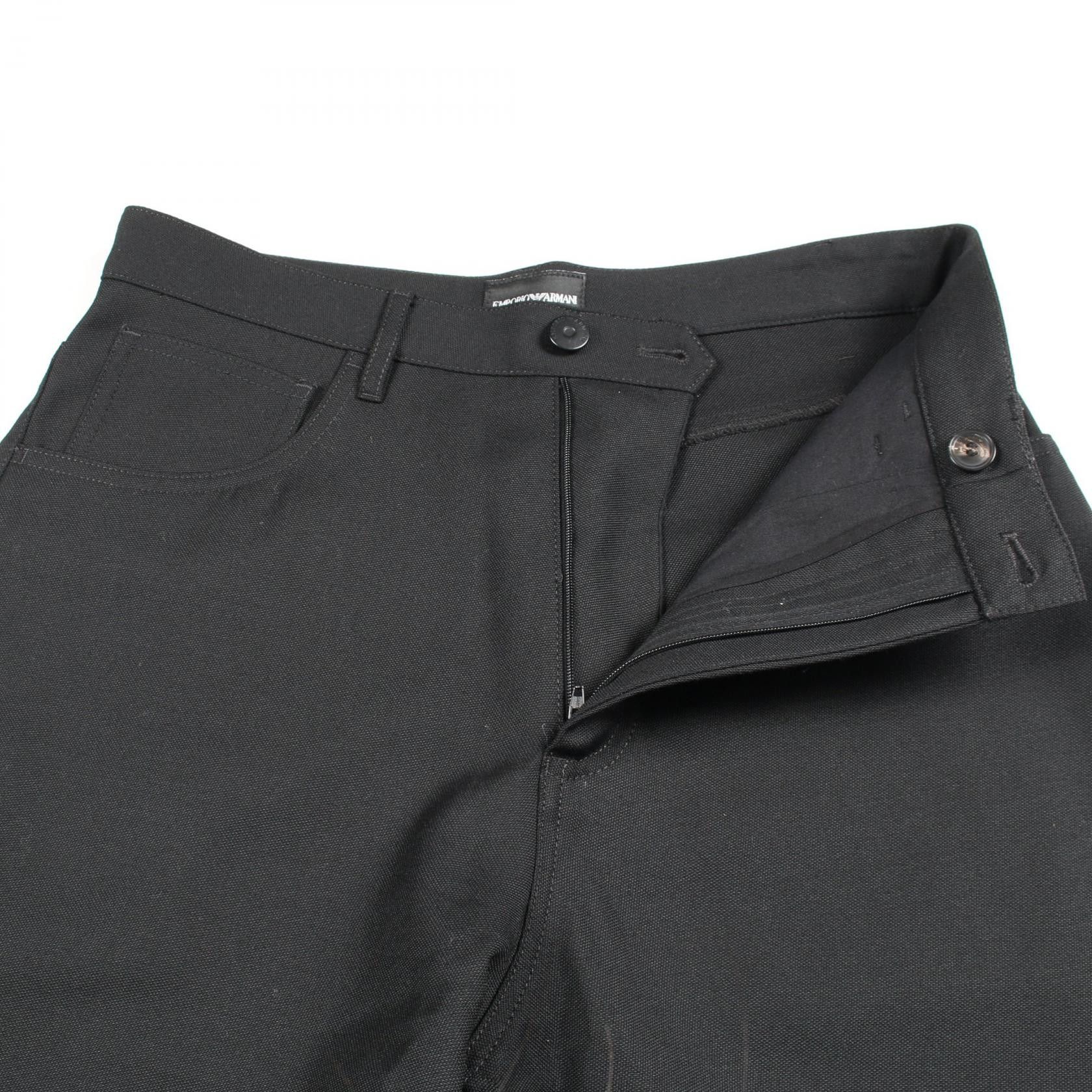 Emporio Armani Emporio Armani Emporio Armani Wool Pants Textile Bottoms DUTY FREE for USA Size ONE SIZE - 5 Thumbnail