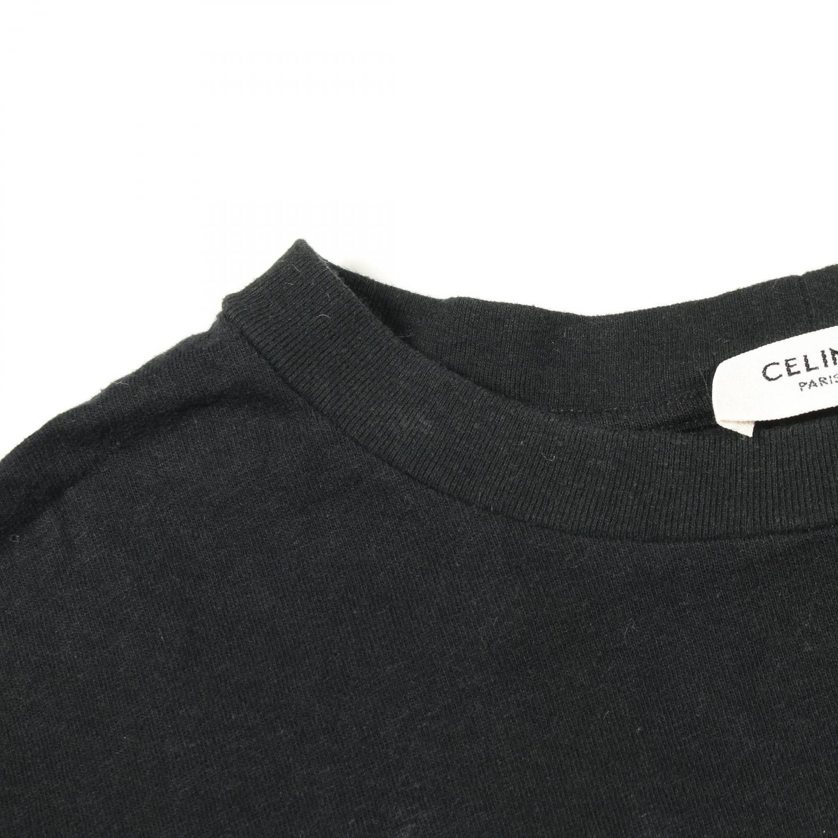 Celine Celine CELINE Cotton Short Sleeve Top Textile T-Shirts DUTY FREE for USA Size ONE SIZE - 5 Thumbnail