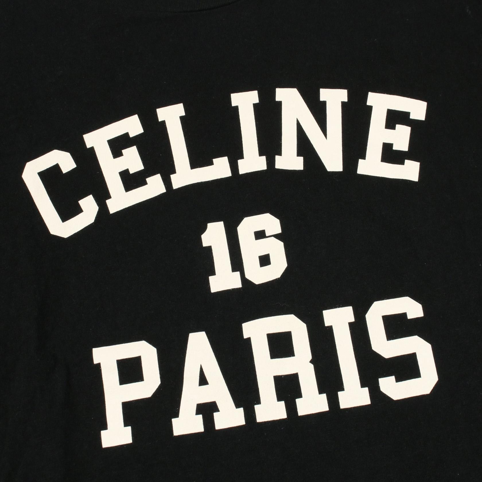 Celine Celine CELINE Cotton Short Sleeve Top Textile T-Shirts DUTY FREE for USA Size ONE SIZE - 7 Thumbnail
