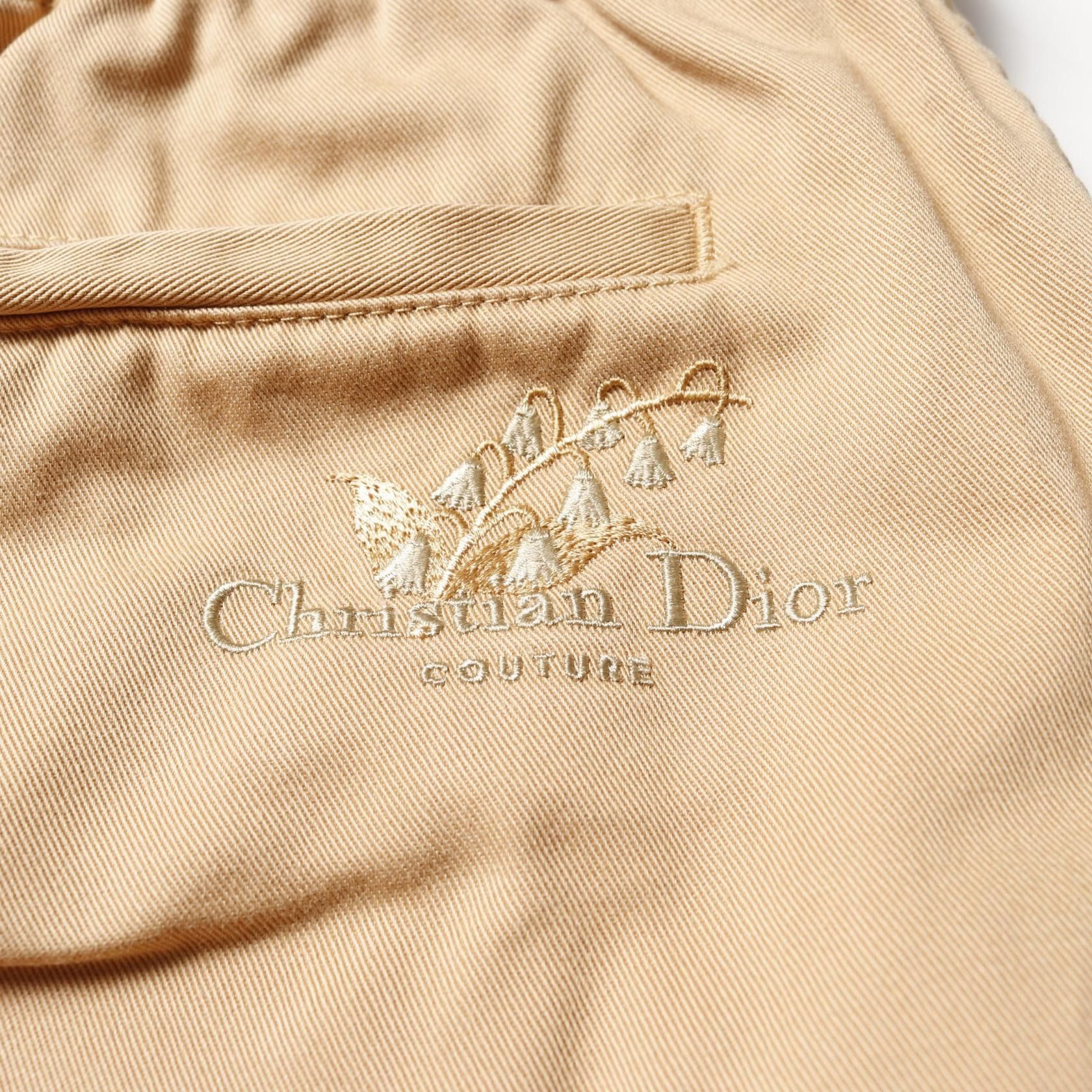 Dior Dior Dior Christian Dior Couture Cotton Pants Textile Pants DUTY FREE for USA Size ONE SIZE - 6 Thumbnail
