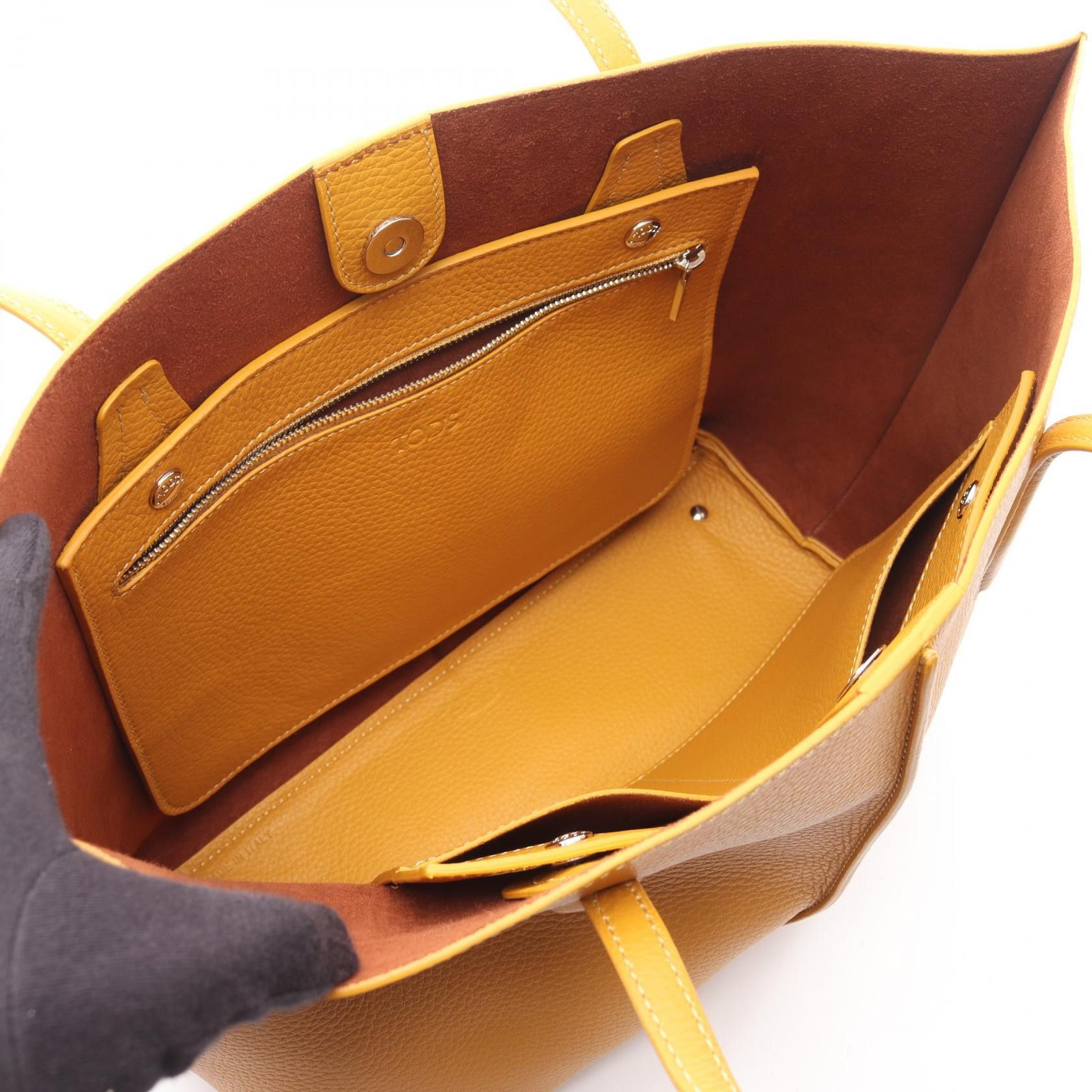 Tod's Tod's Tod's JOY Leather Tote Bag Leather Tote Bag XBWAMFAV3Z0RIAG414 DUTY FREE for USA Size ONE SIZE - 3 Thumbnail