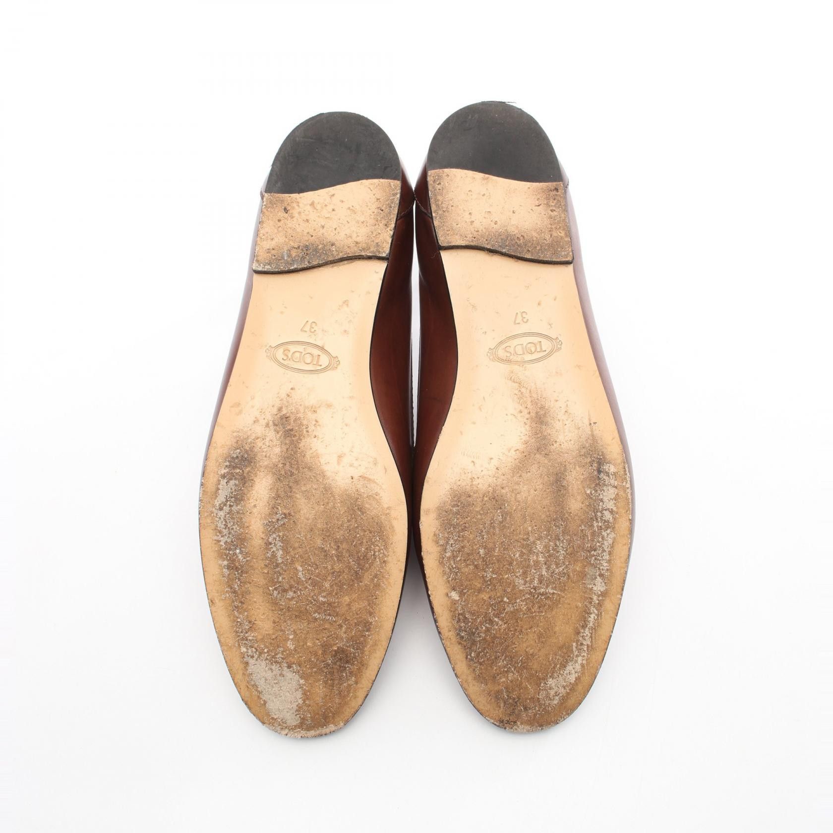 Tod's Tod's TOD'S Kate Leather Loafers Leather Shoes DUTY FREE for USA Size ONE SIZE - 4 Thumbnail
