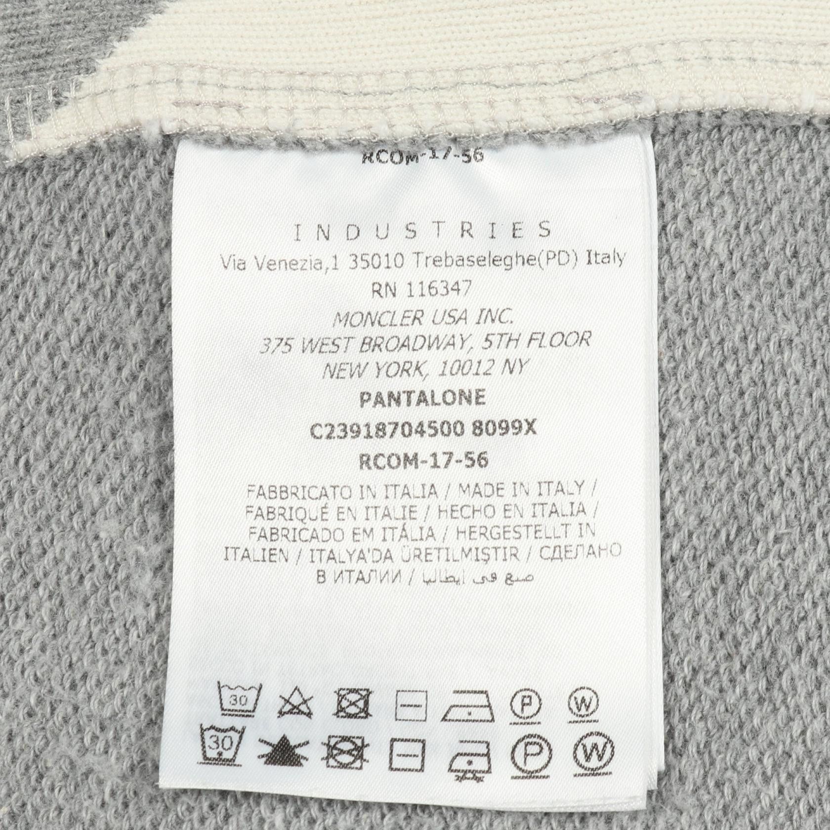Moncler Moncler Moncler Gamme Bleu Cotton Pants Textile Pants DUTY FREE for USA Size ONE SIZE - 5 Thumbnail
