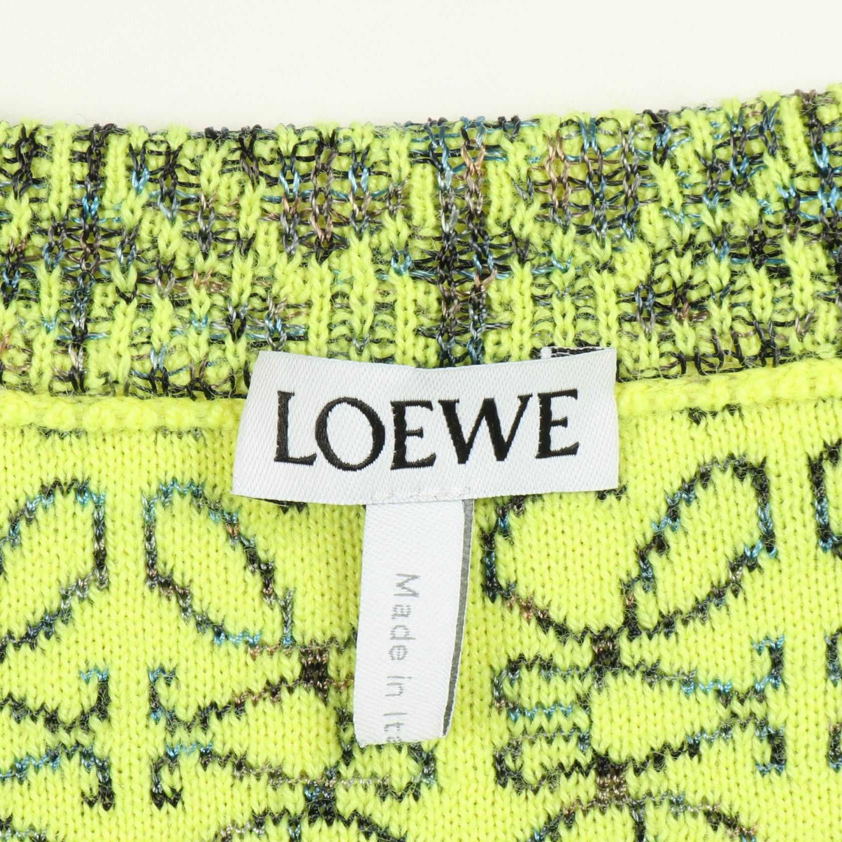 Loewe Loewe Loewe Anagram Wool Rayon Knit Top Textile Tops DUTY FREE for USA Size ONE SIZE - 3 Thumbnail
