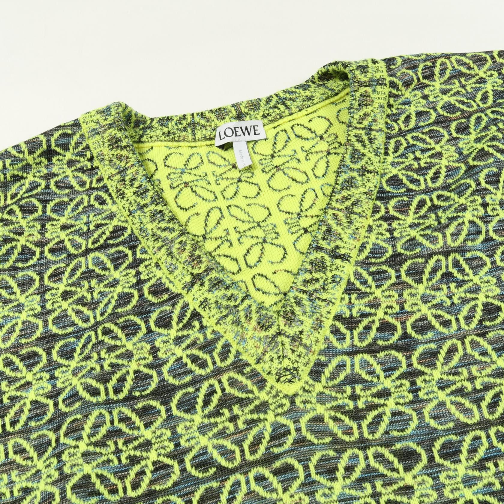 Loewe Loewe Loewe Anagram Wool Rayon Knit Top Textile Tops DUTY FREE for USA Size ONE SIZE - 5 Thumbnail