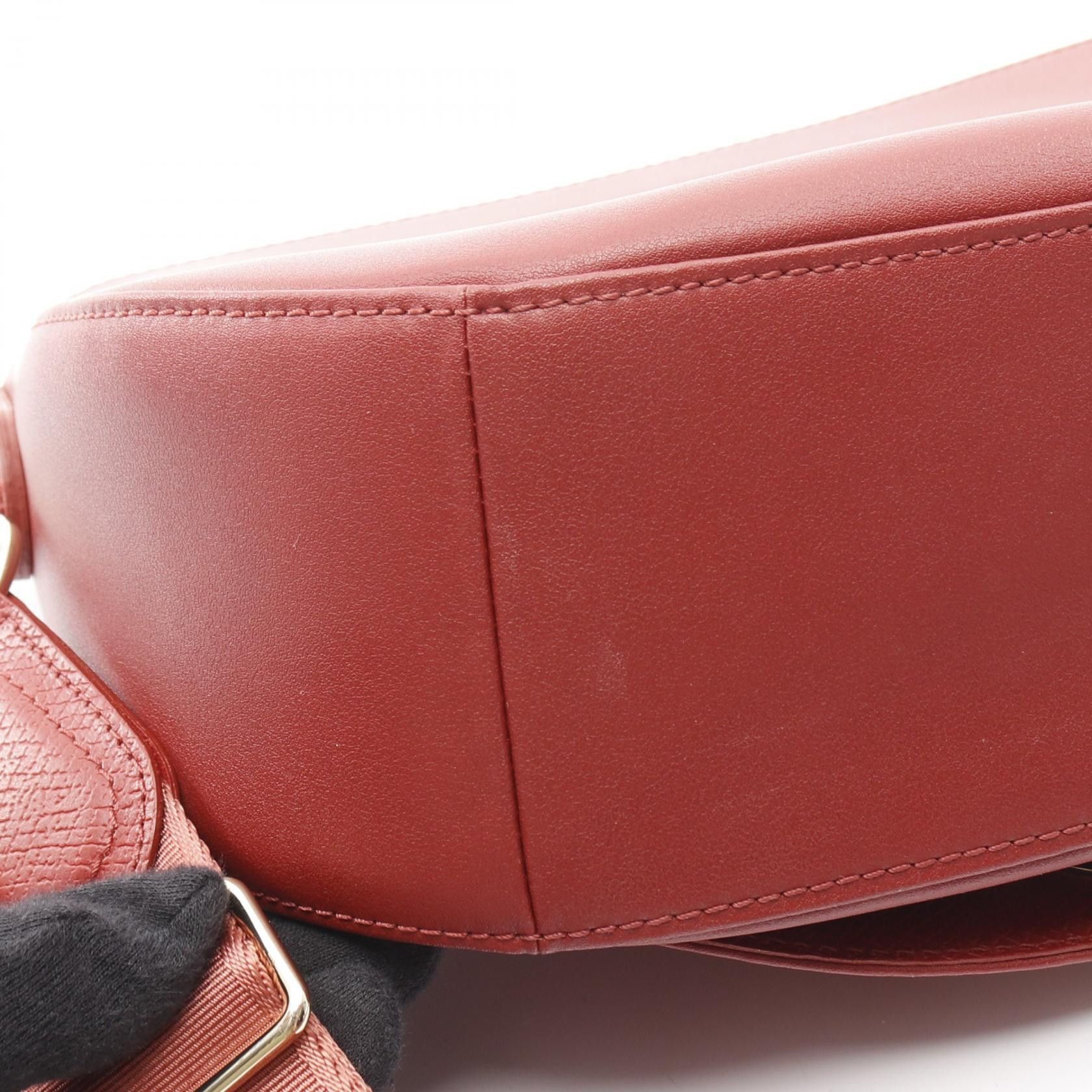 Longchamp Longchamp Longchamp Cavalcade Leather Shoulder Bag Leather Shoulder Bag DUTY FREE for USA Size ONE SIZE - 8 Thumbnail