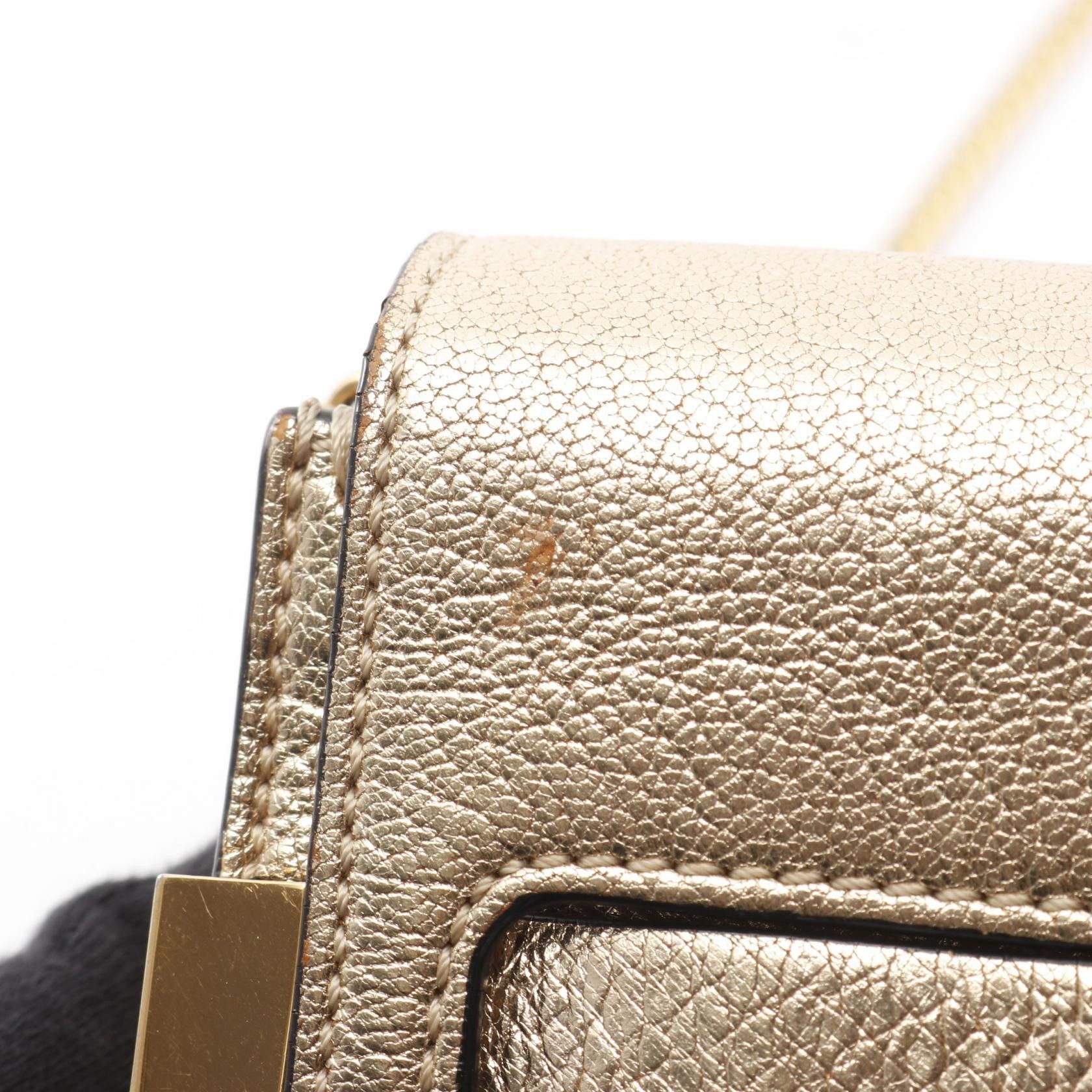 Chloe Chloe Chloe ELLE Leather Shoulder Bag Leather Shoulder Bag DUTY FREE for USA Size ONE SIZE - 7 Thumbnail