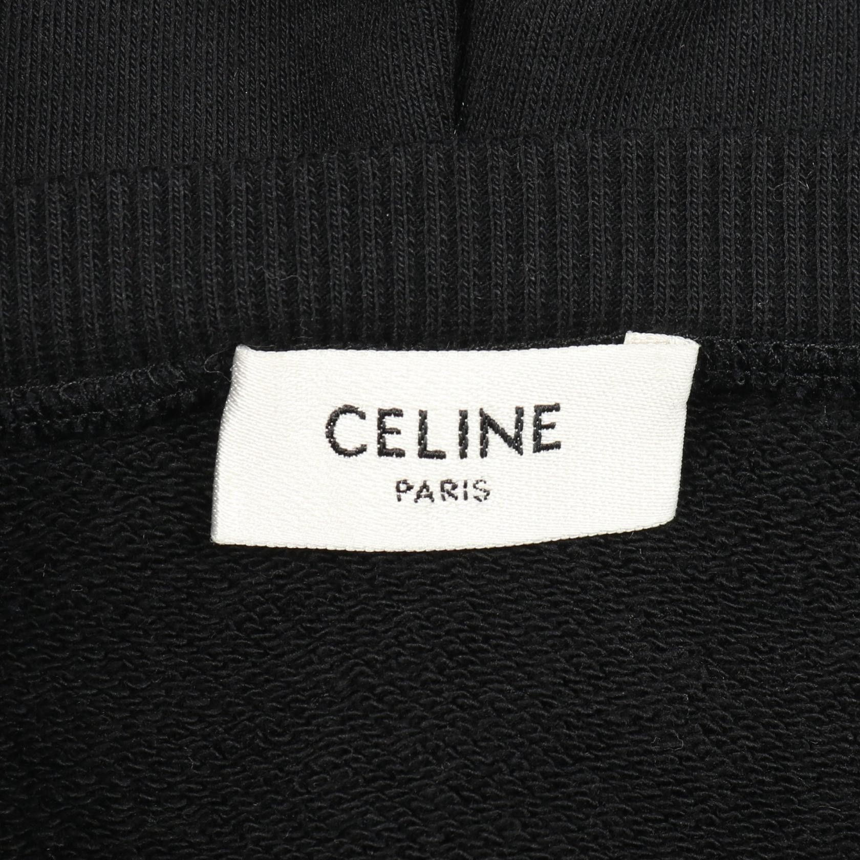 Celine Celine Celine Cotton Hoodie Textile Sweatshirts & Hoodies DUTY FREE for USA Size ONE SIZE - 3 Thumbnail