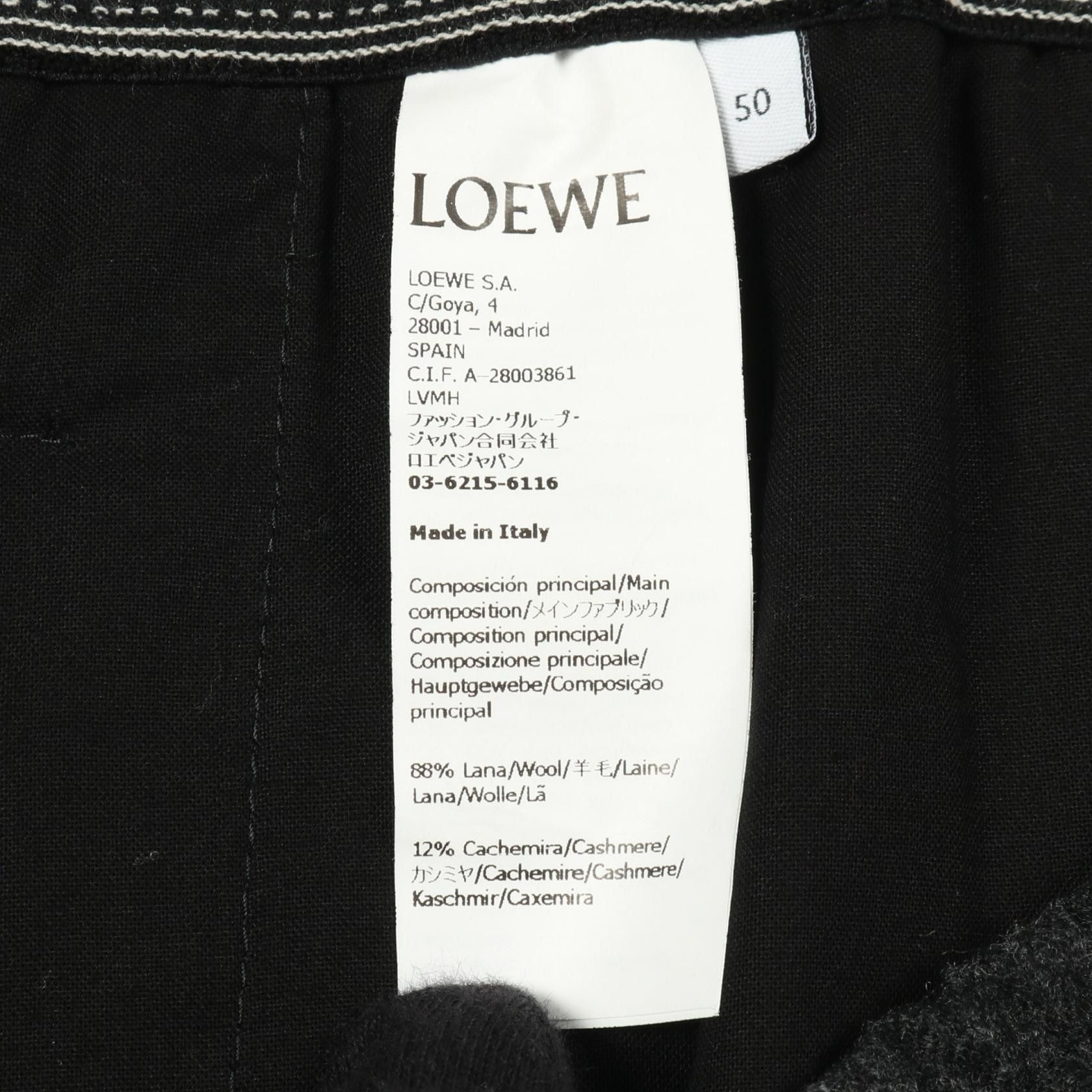 Loewe Loewe Loewe TRACKSUIT TROUSERS Wool Trousers Textile Pants DUTY FREE for USA Size ONE SIZE - 4 Thumbnail