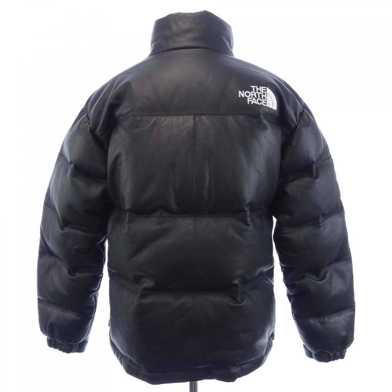 Supreme Supreme Supreme The North Face Leather Down Jacket Leather Outerwear ND91702I DUTY FREE for USA Size ONE SIZE - 2 Thumbnail