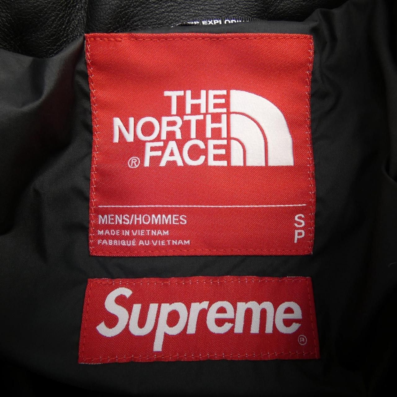 Supreme Supreme Supreme The North Face Leather Down Jacket Leather Outerwear ND91702I DUTY FREE for USA Size ONE SIZE - 4 Thumbnail