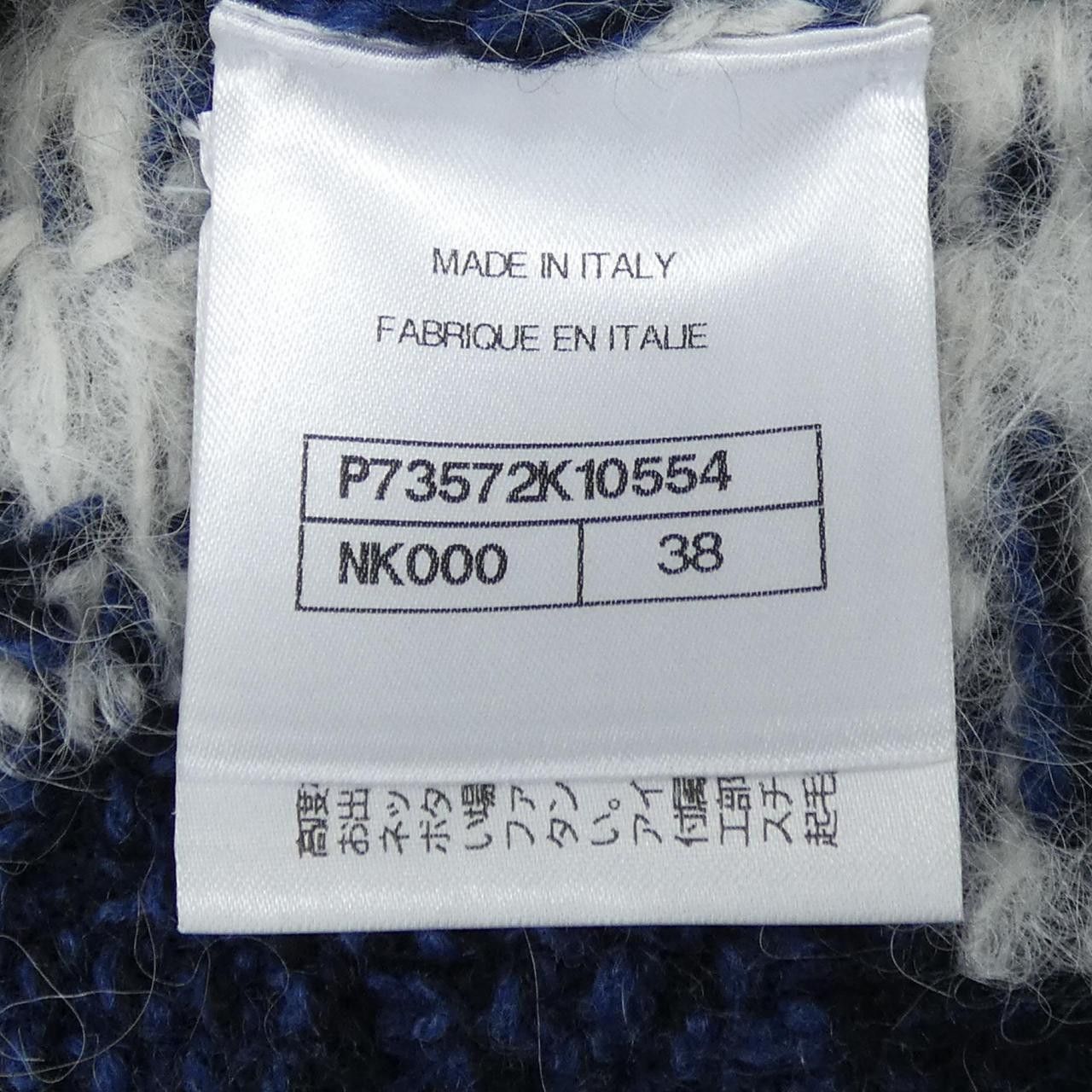 Chanel Chanel Chanel Cashmere Knit Textile Tops P73572K10554 DUTY FREE for USA Size ONE SIZE - 4 Thumbnail
