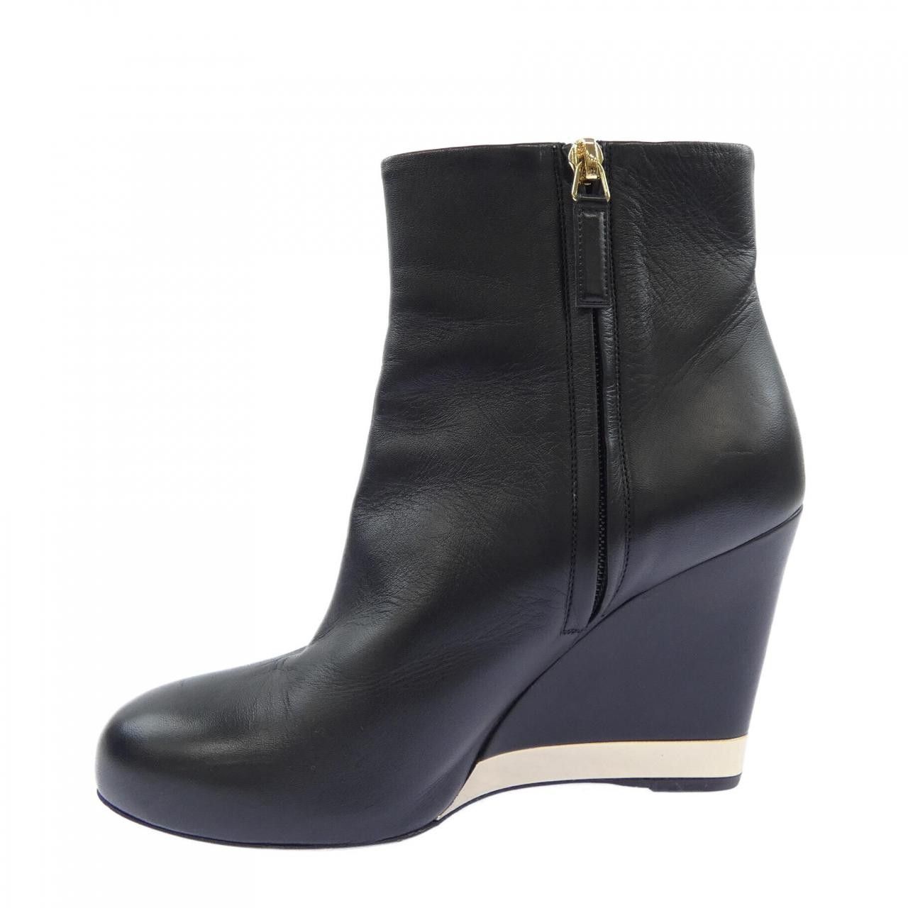 Chanel Chanel Chanel Short Boots Lambskin Boots Leather Shoes G31302X01000 DUTY FREE for USA Size ONE SIZE - 2 Thumbnail