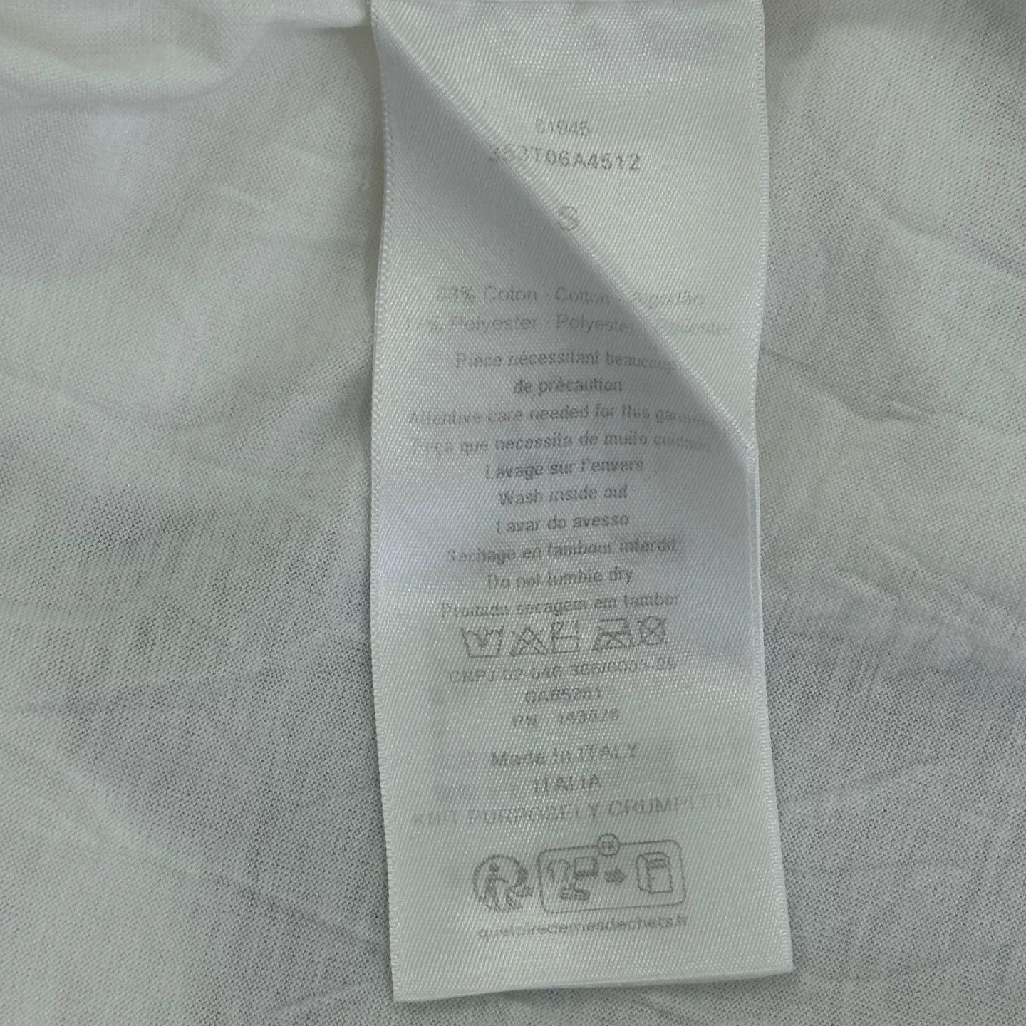 Dior DIOR Tears FW23 Letter Print T-Shirt Size S / US 4 / IT 40 - 4 Thumbnail