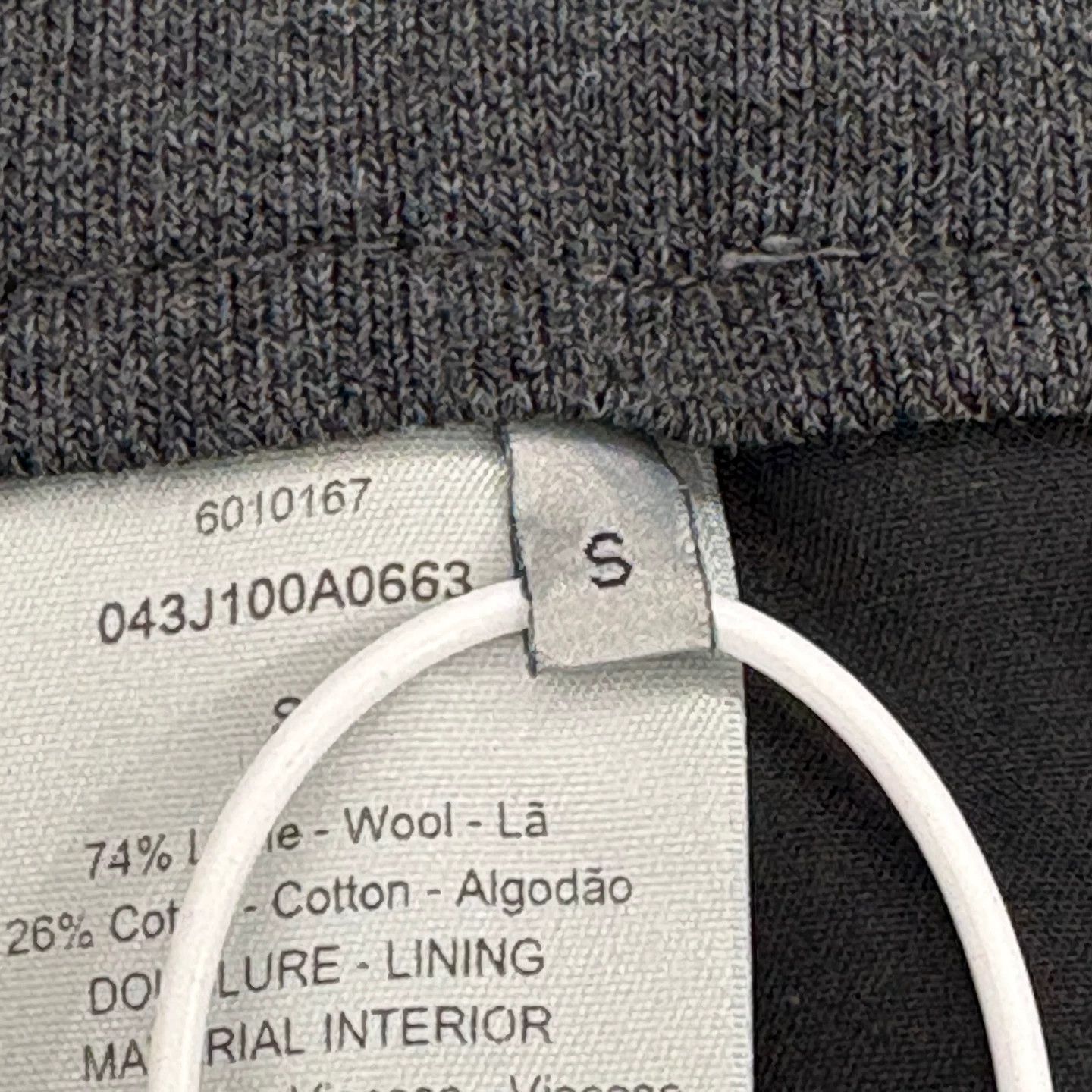 Dior Dior Wool Striped Straight-Leg Trousers Size 38" / US 16 / IT 52 - 6 Thumbnail