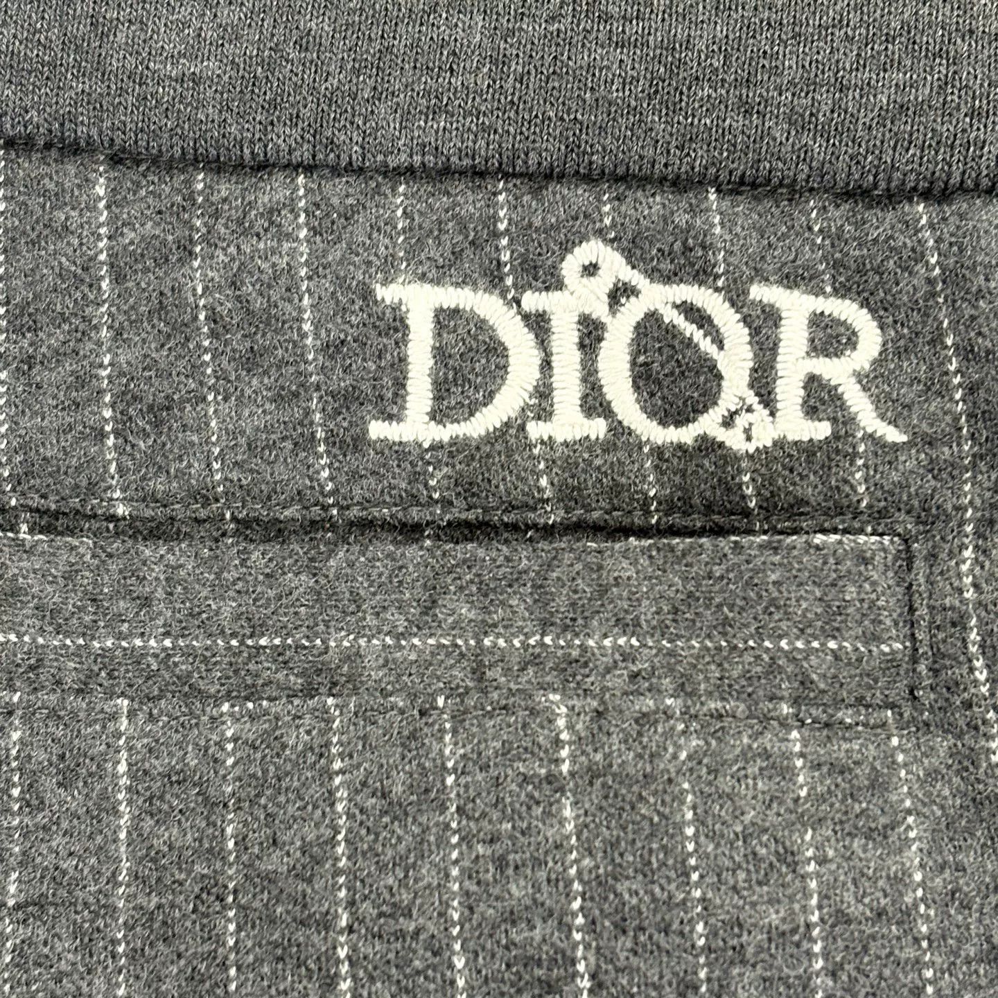 Dior Dior Wool Striped Straight-Leg Trousers Size 38" / US 16 / IT 52 - 7 Thumbnail